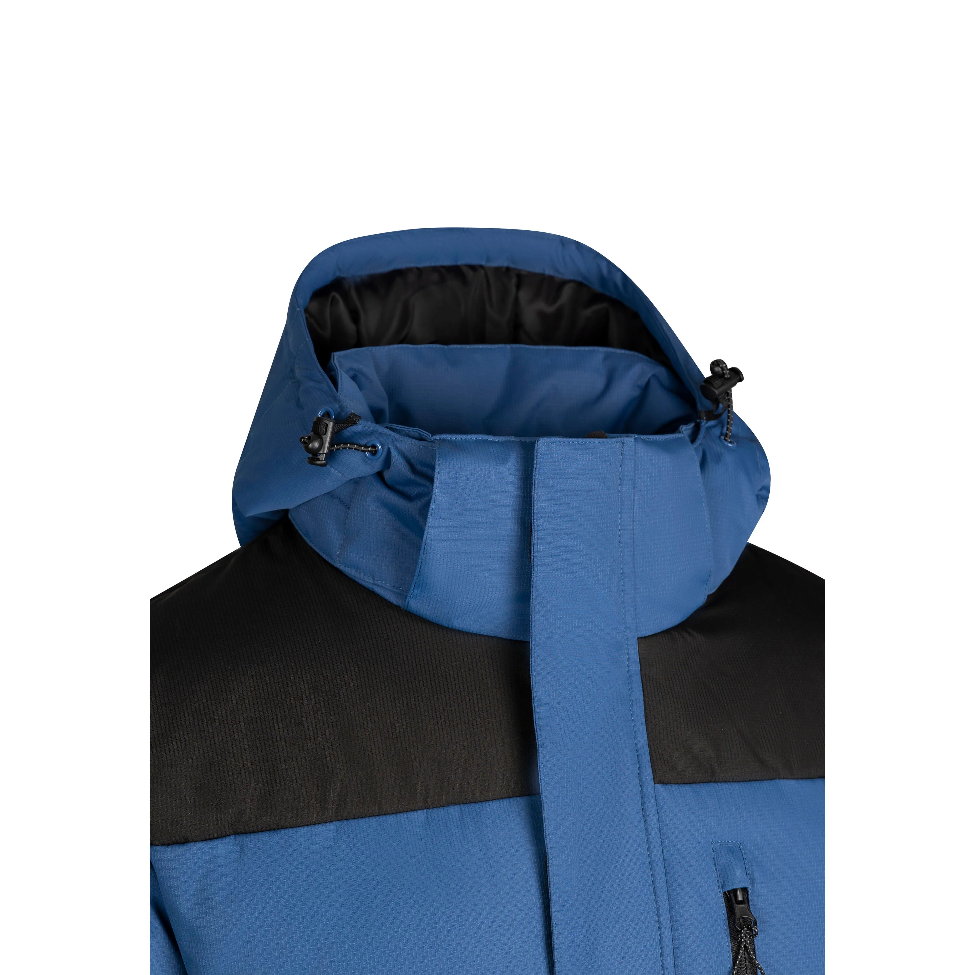 Ahmor Men's Padded Casual Jacket in Indigo - Image 4