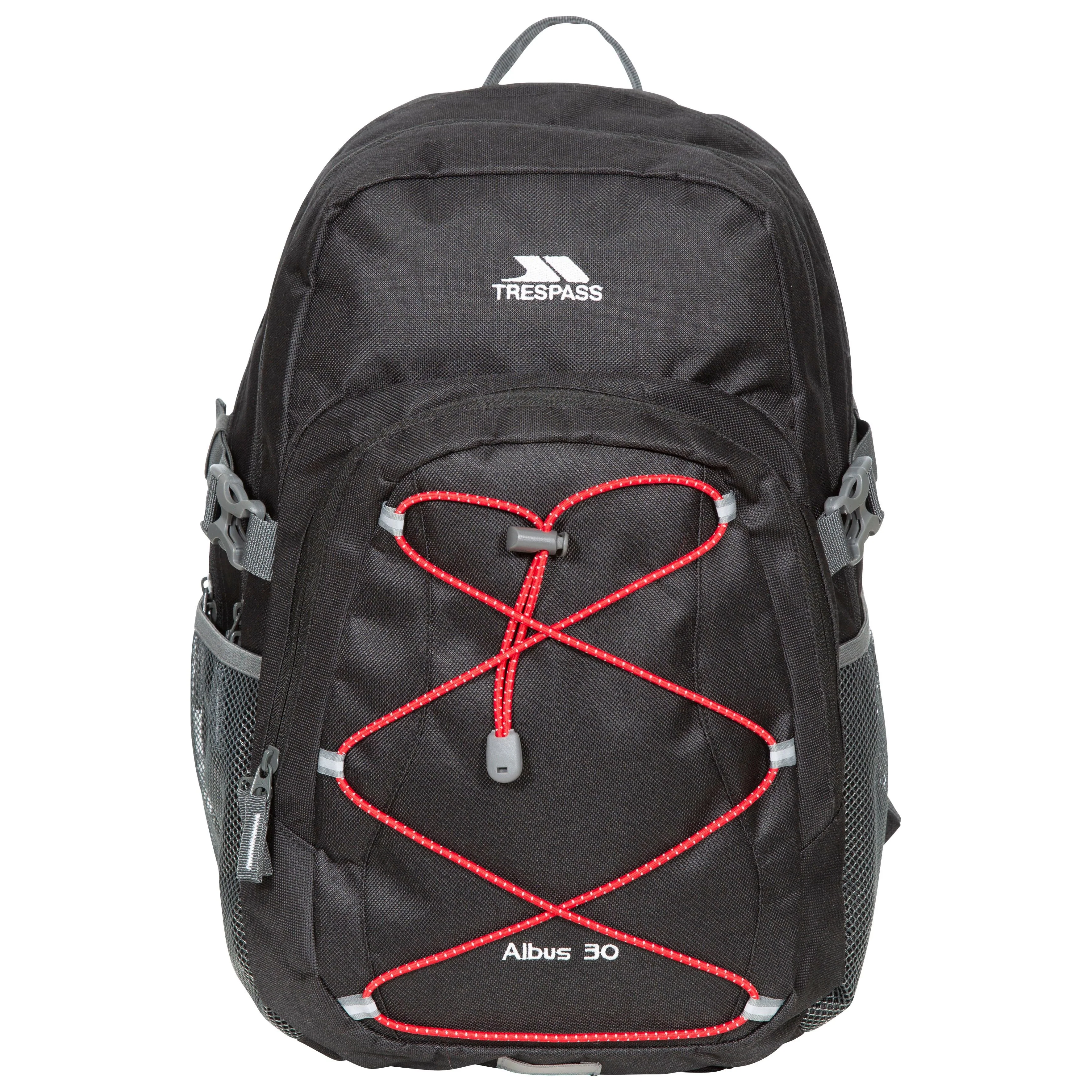 Albus 30 Litre Backpack in Black and Red - Image 2