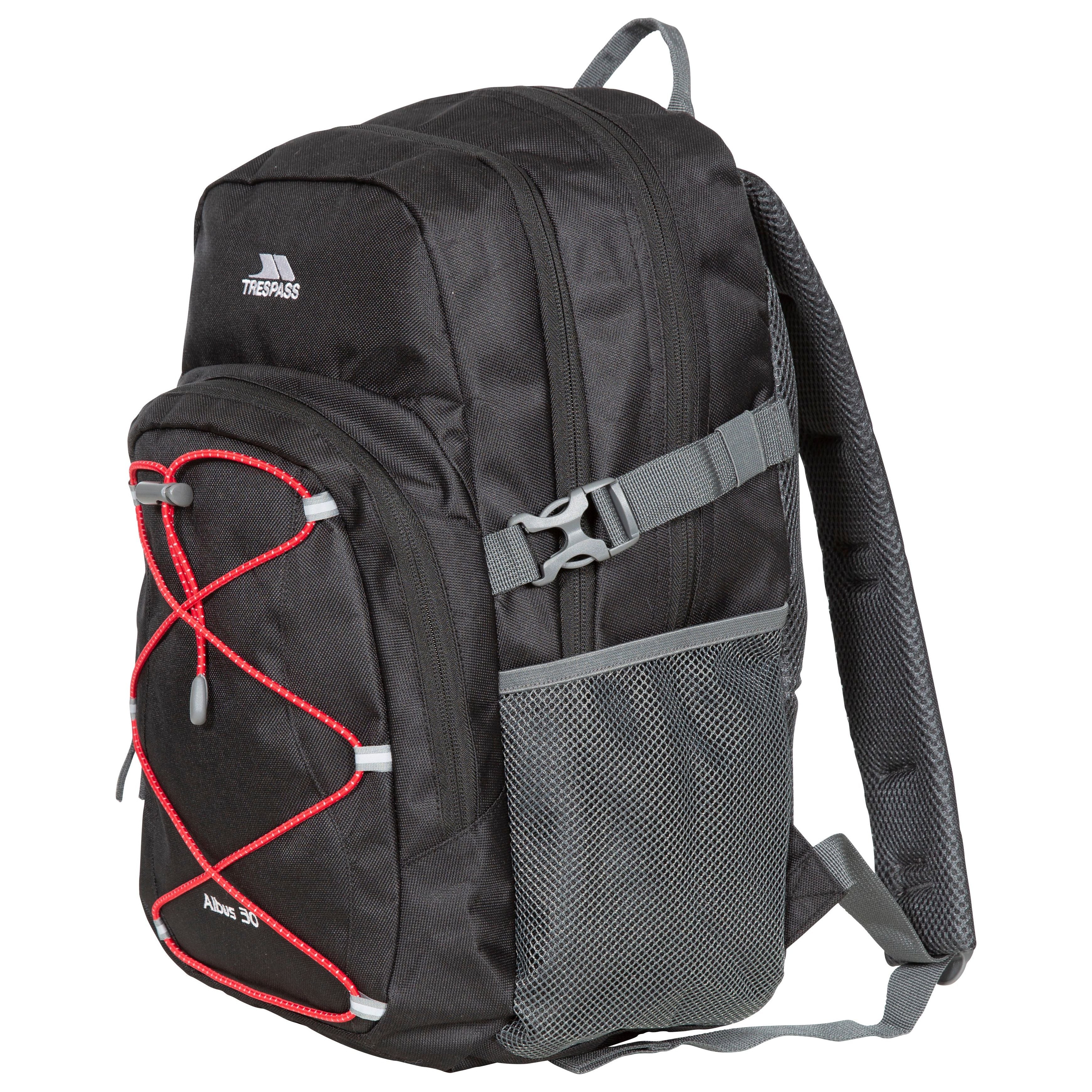 Albus 30 Litre Backpack in Black and Red - Image 3
