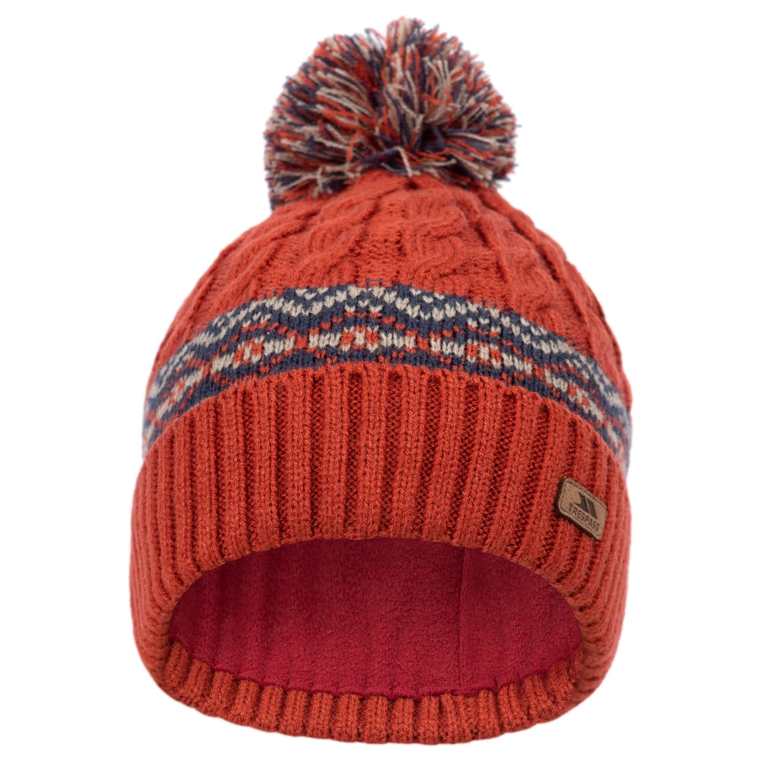 Andrews Men's Knitted Hat in Salsa - Image 2