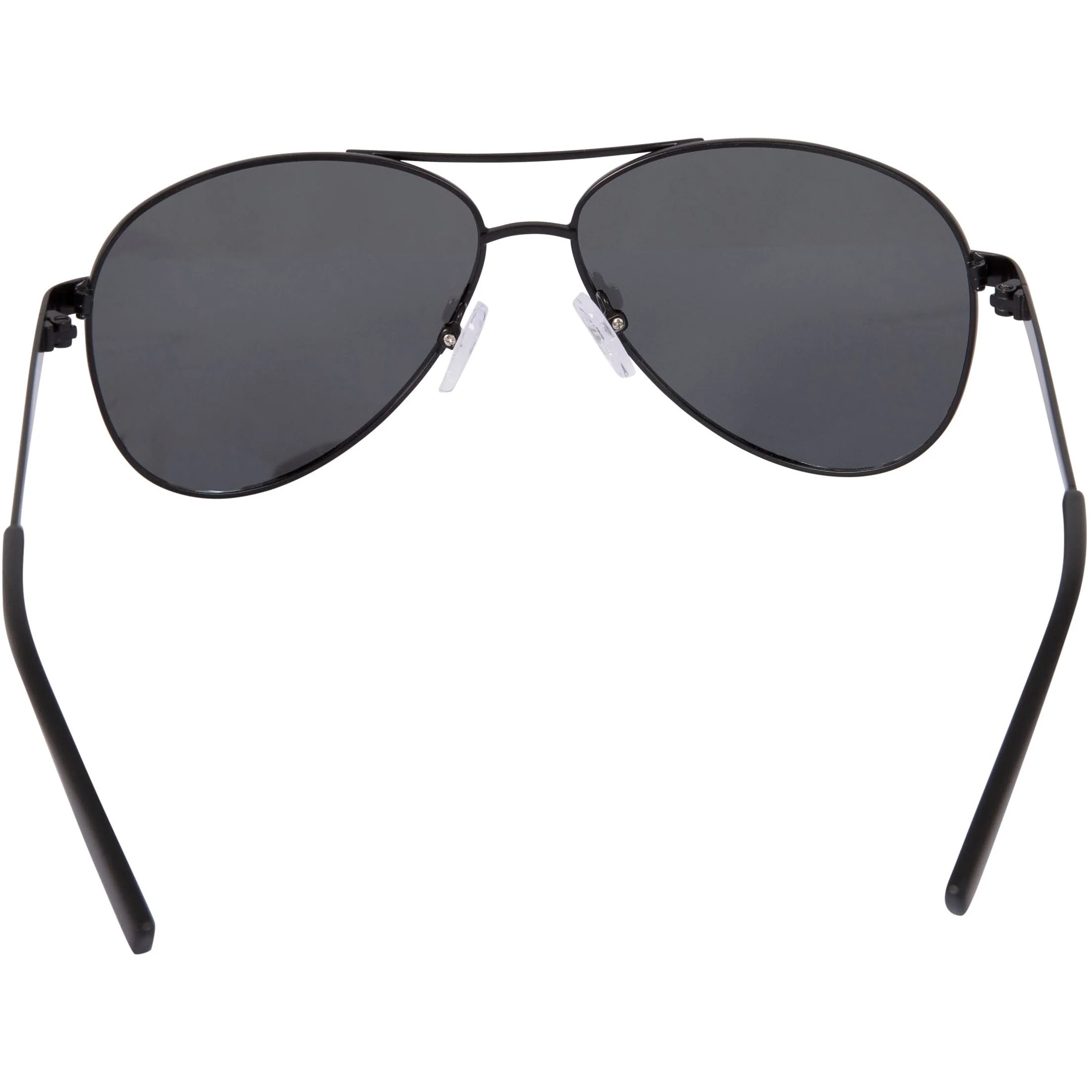Aviator Unisex Sunglasses in Black - Image 4