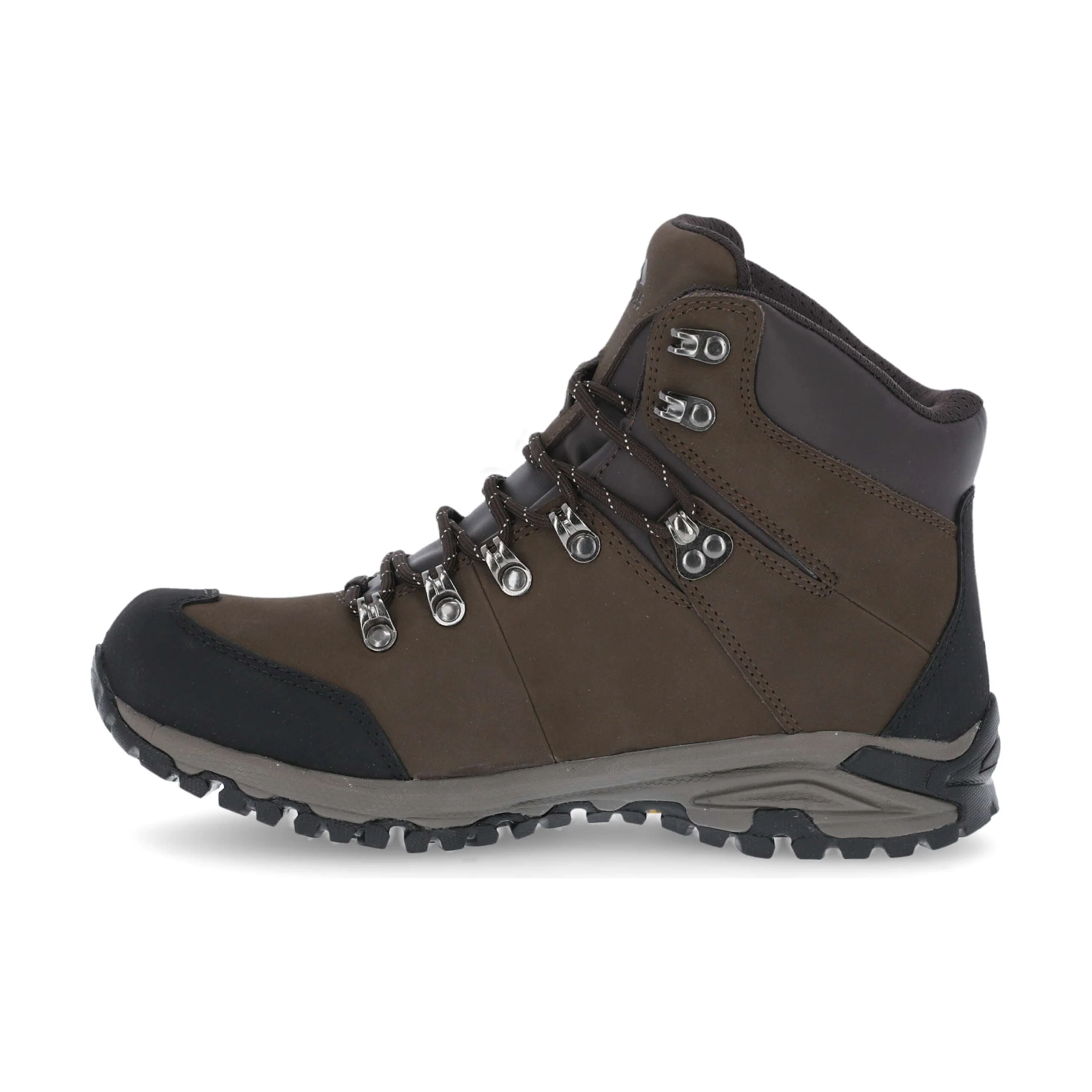 Baylin Womens Waterproof Hiking Boot in Brown - Image 4