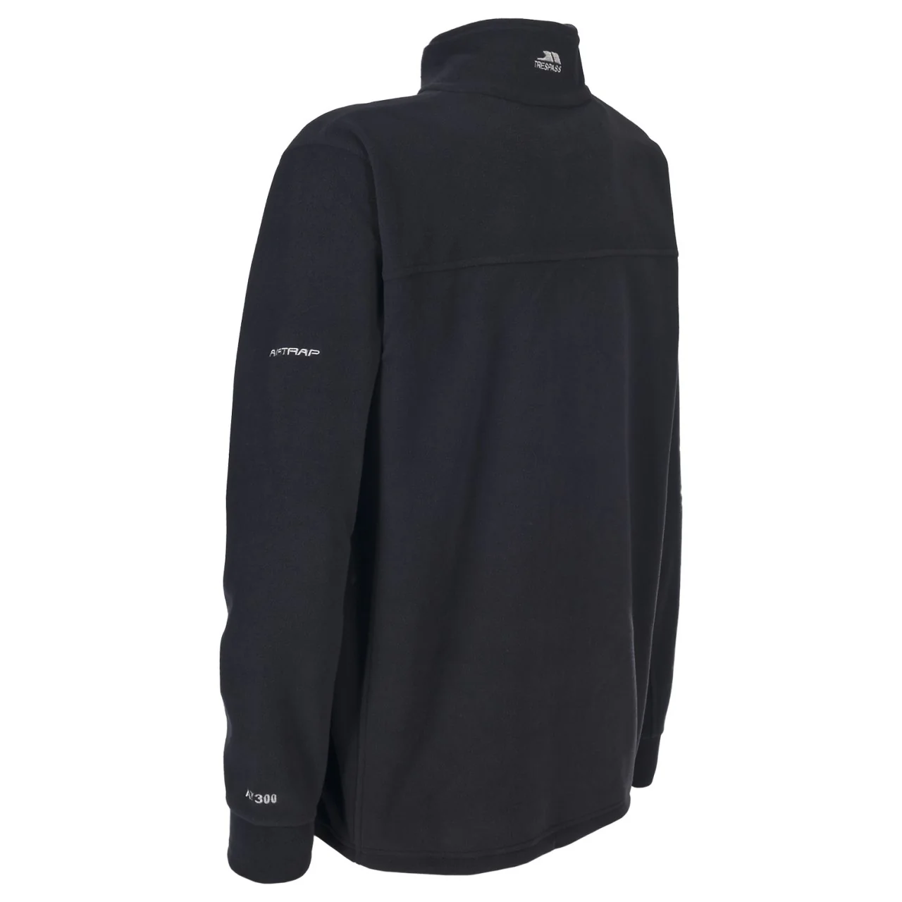 Bernal Mens Full Zip Fleece Jacket - Black - Image 5