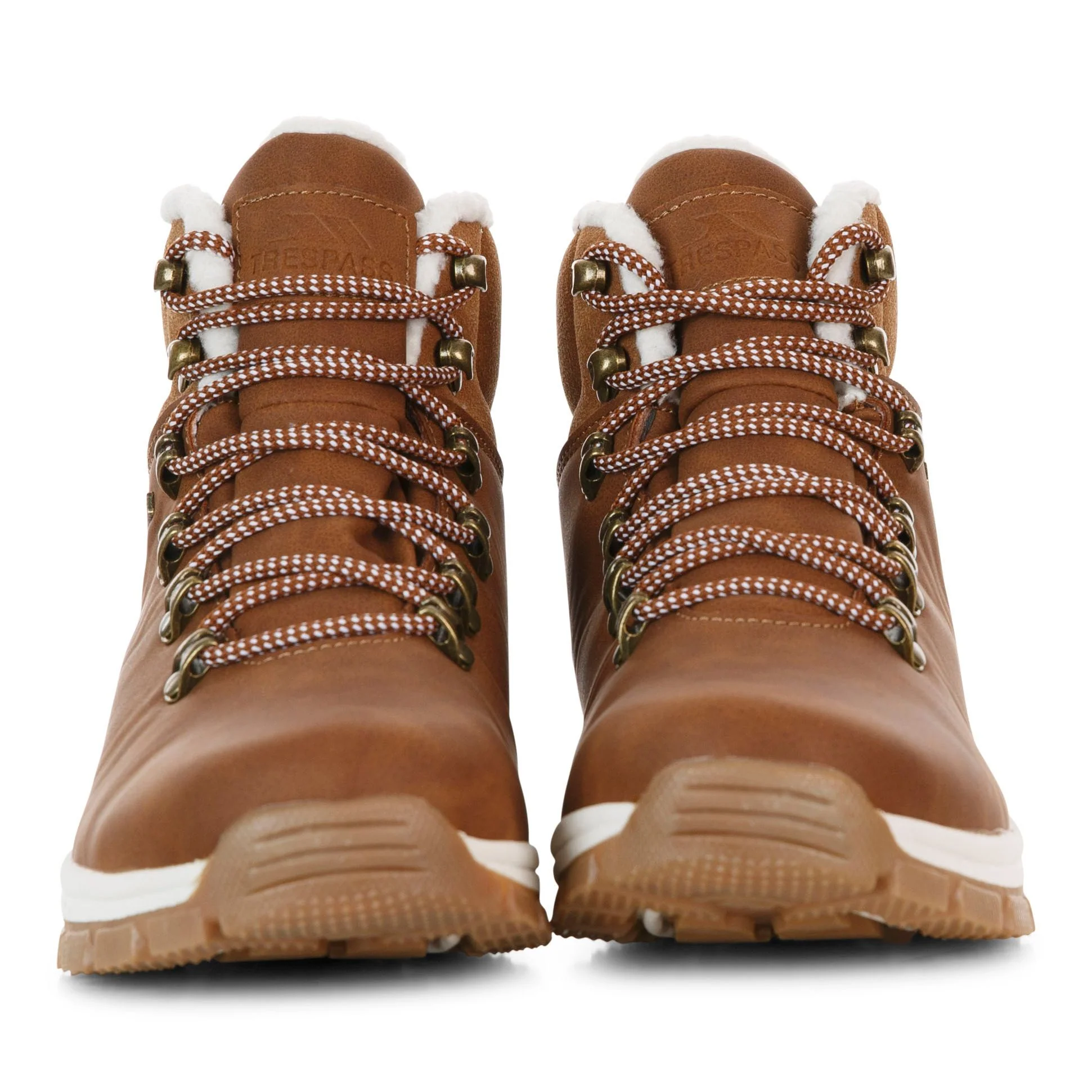 Blair Womens Waterproof Hiking Boots in Light Brown - Image 7