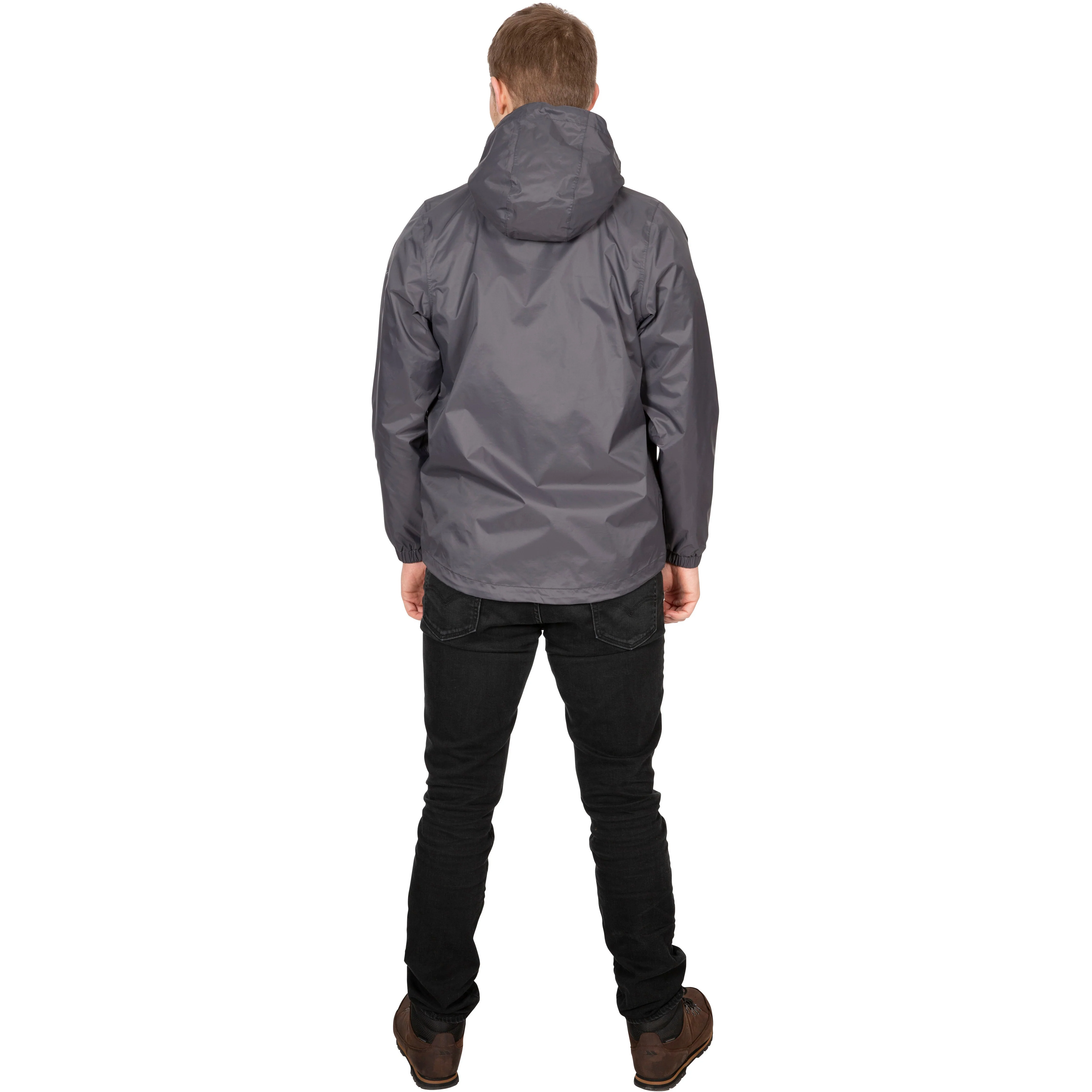 Briar Men's Unpadded Waterproof Jacket in Carbon - Image 3