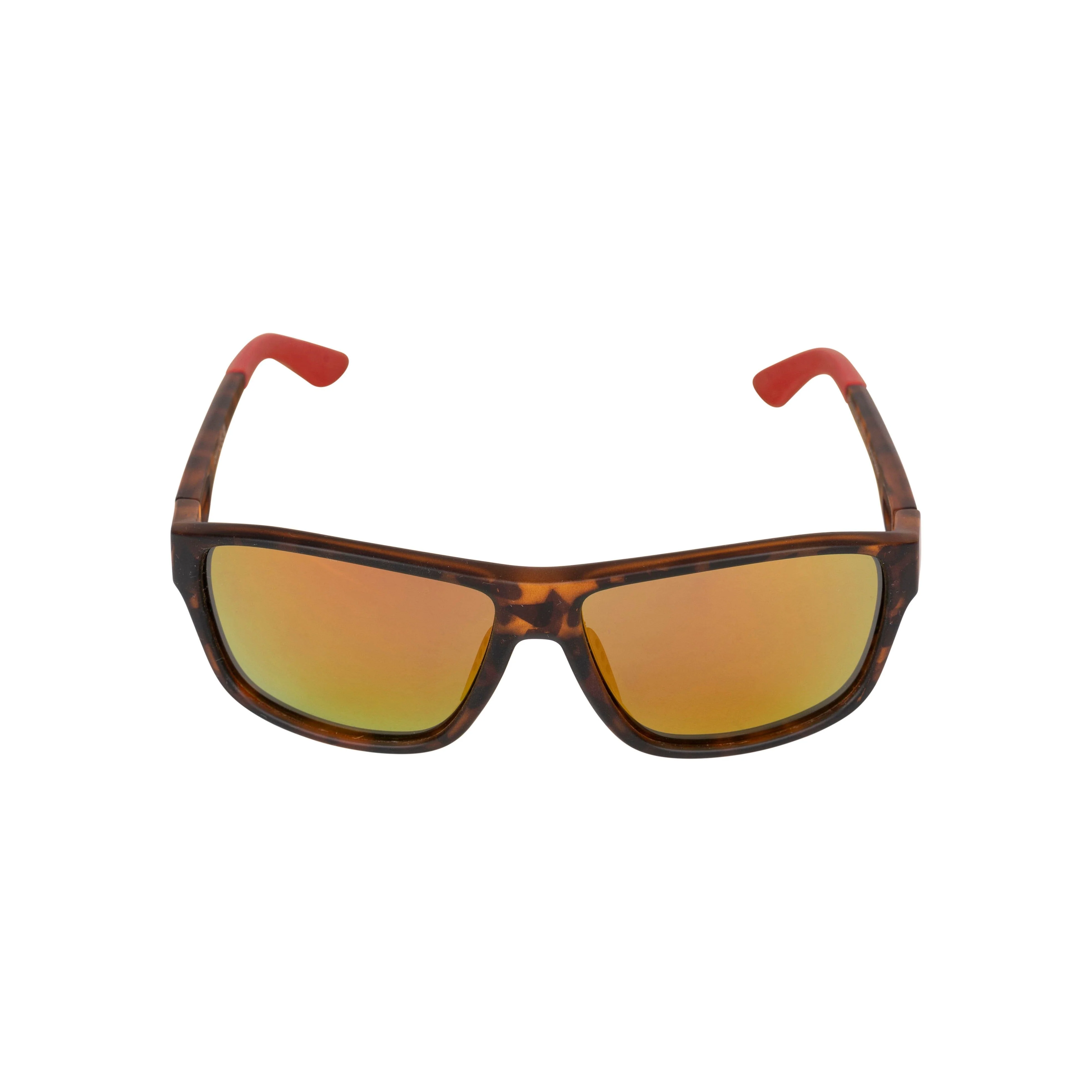Brinley Polarized Mirror Sunglasses in Tortoise Shell - Image 2