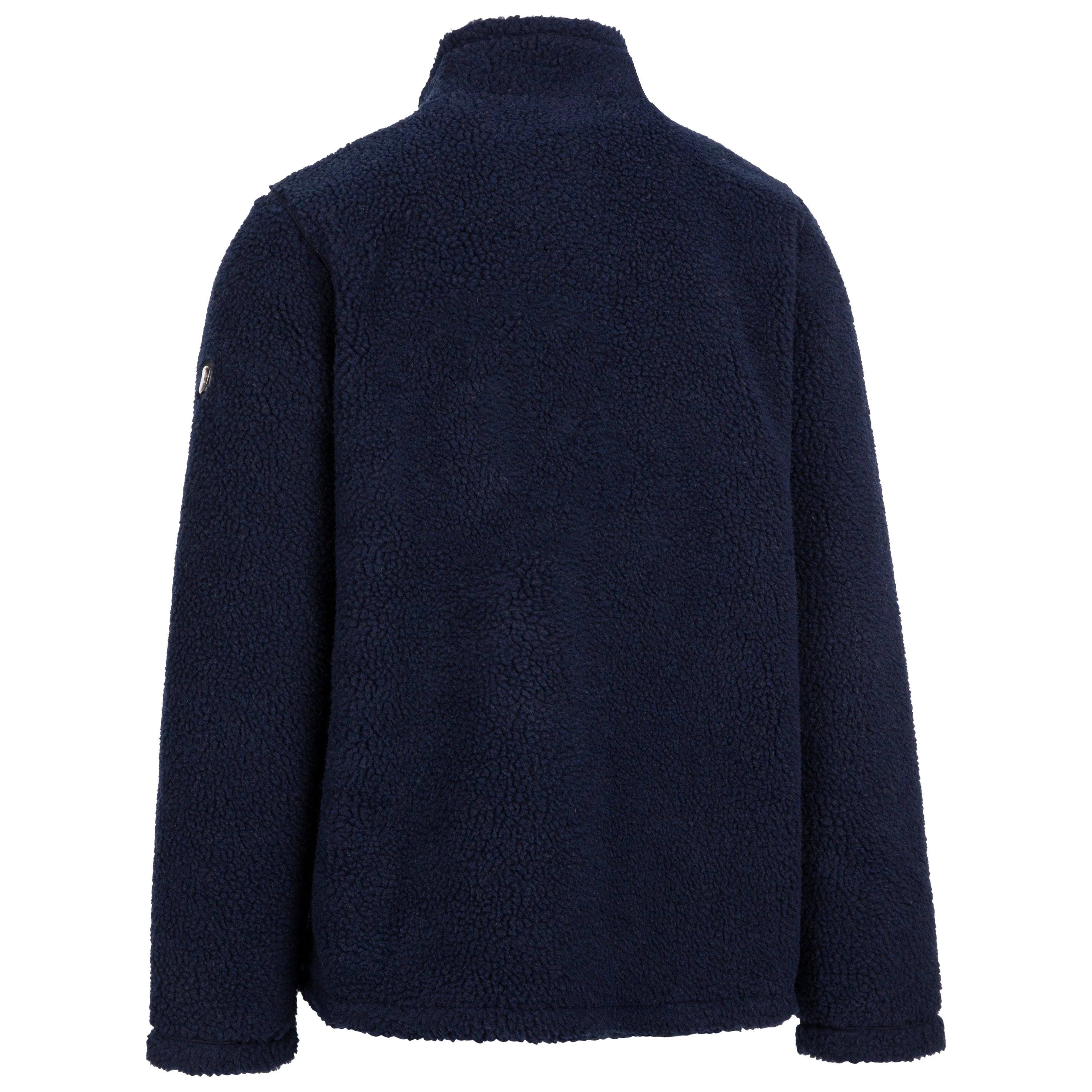 Buck Men's Sherpa Fleece Jacket in Navy - Image 2