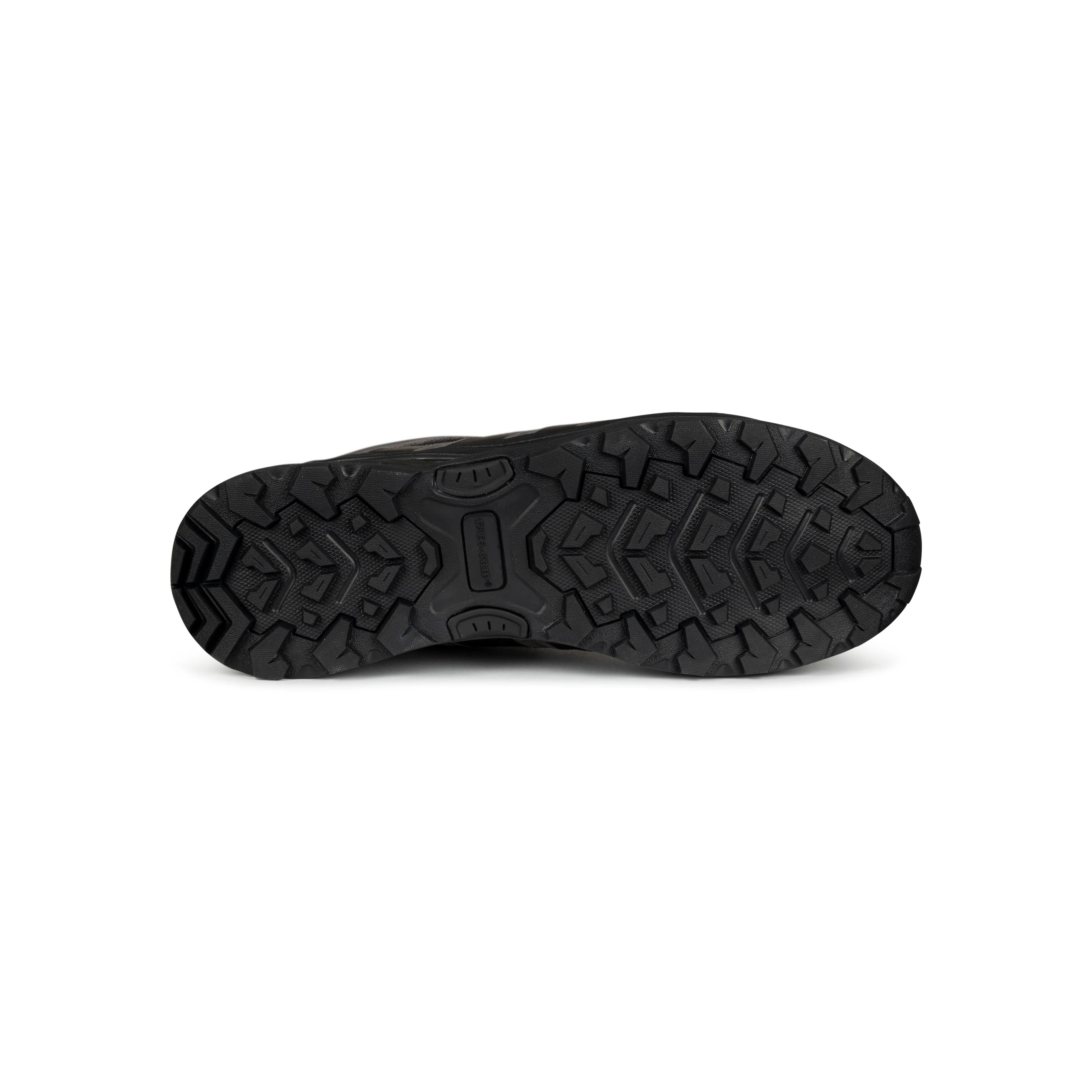 Carraig Men's Waterproof Walking Shoes in Black / Grey - Image 3