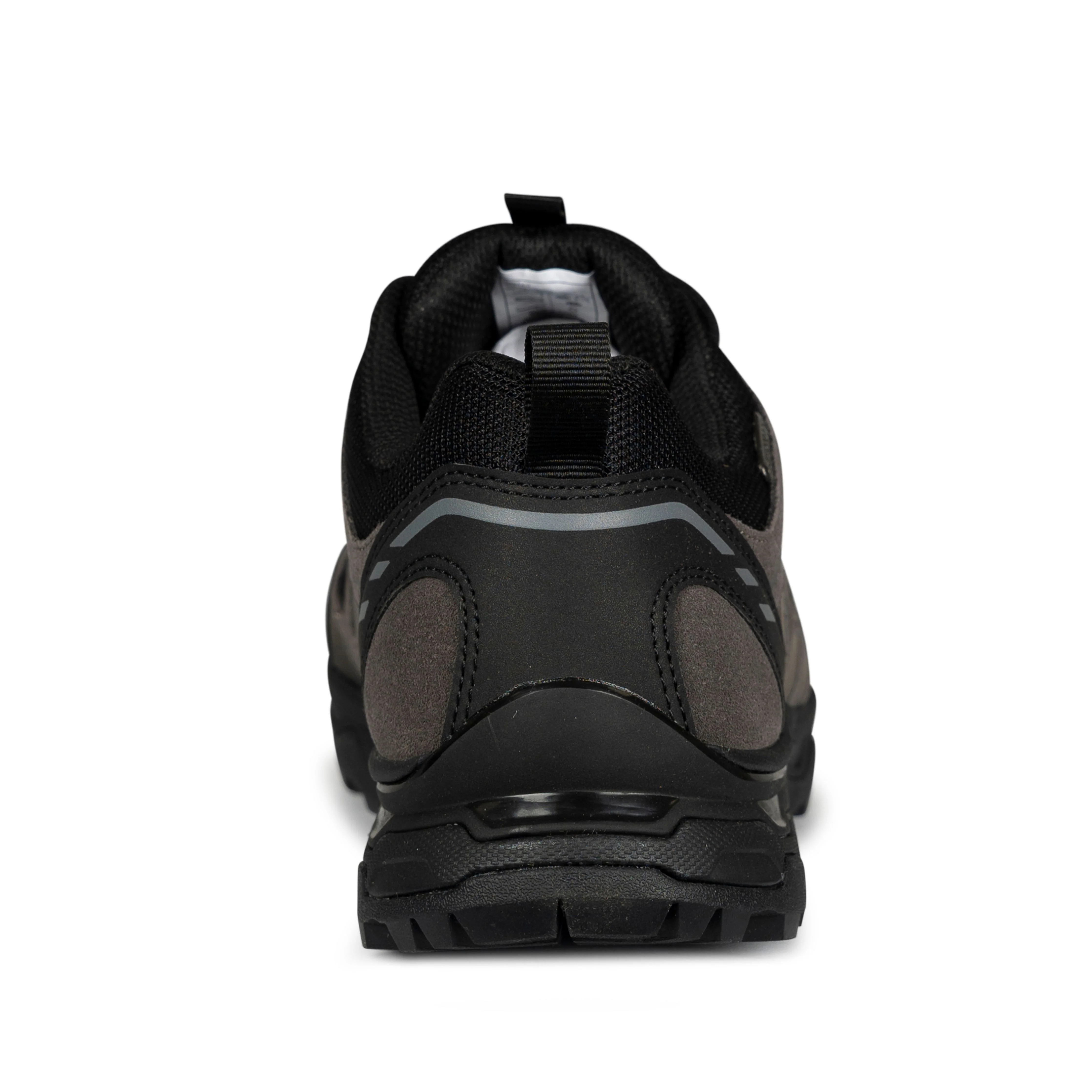 Carraig Men's Waterproof Walking Shoes in Black / Grey - Image 4