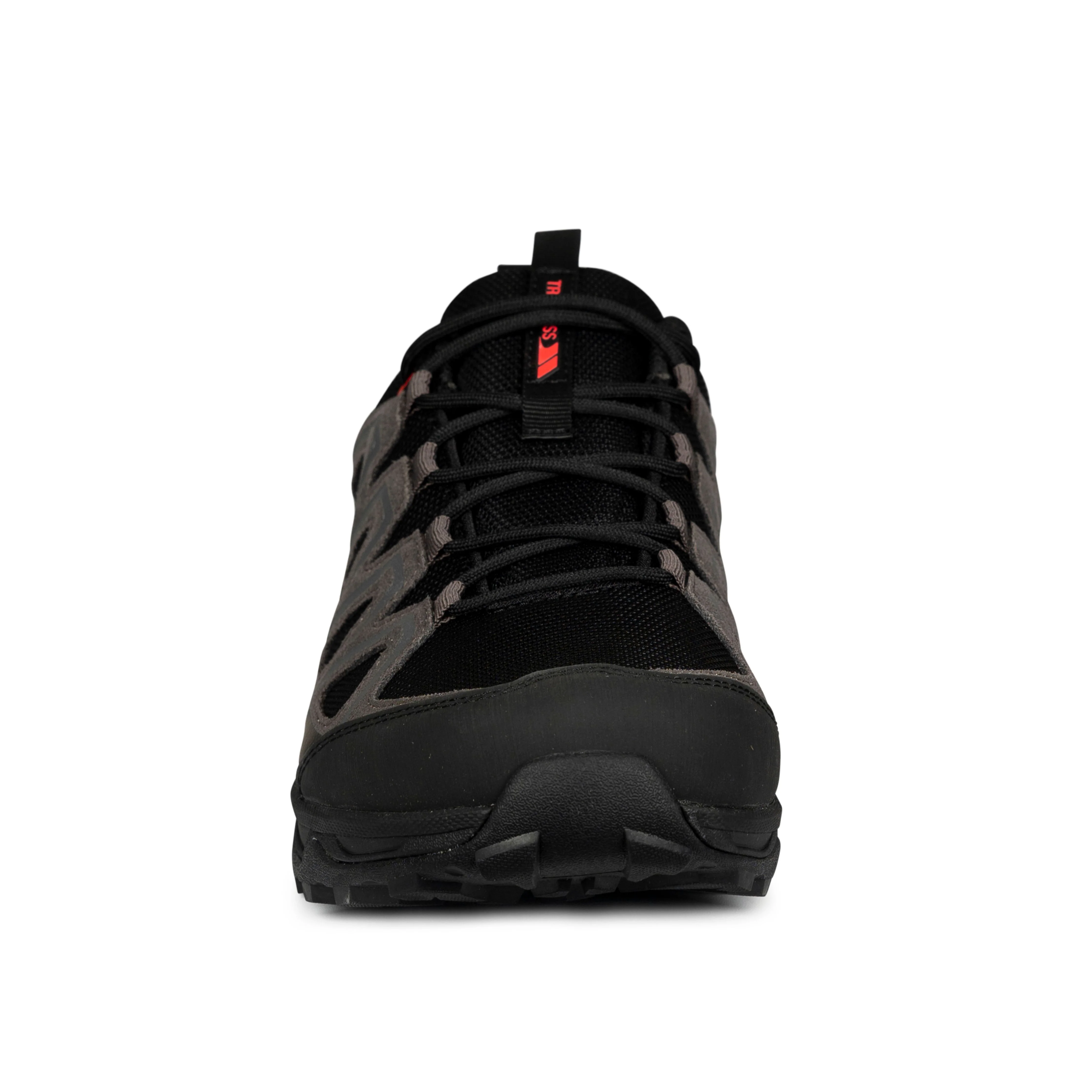 Carraig Men's Waterproof Walking Shoes in Black / Grey - Image 7
