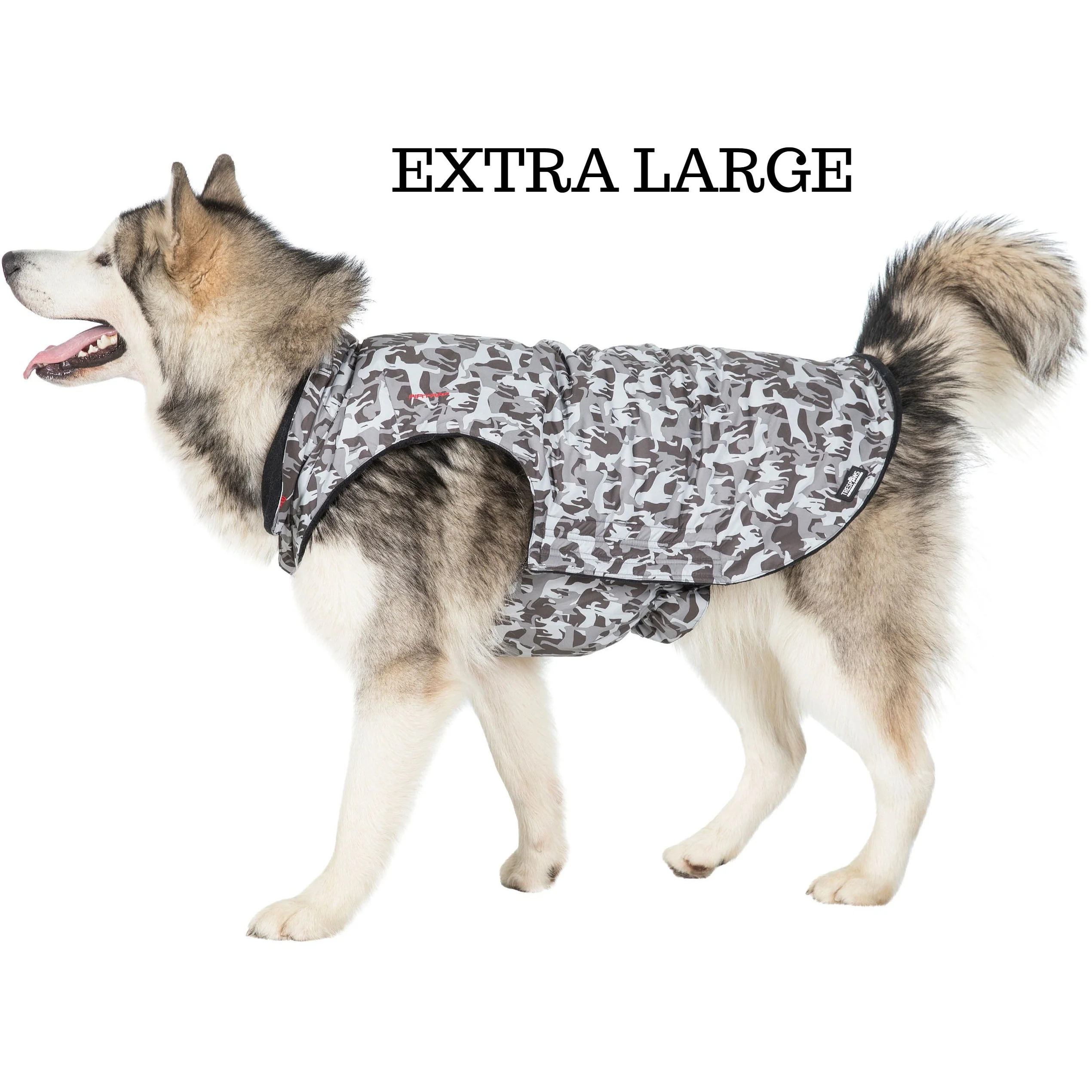 Charly Printed Waterproof Dog Coat in Camo Style - Image 9