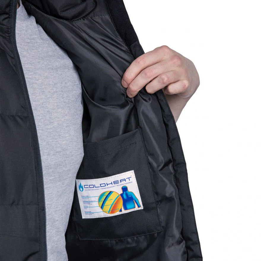 Clasp Mens Padded Gilet - Black - Image 11