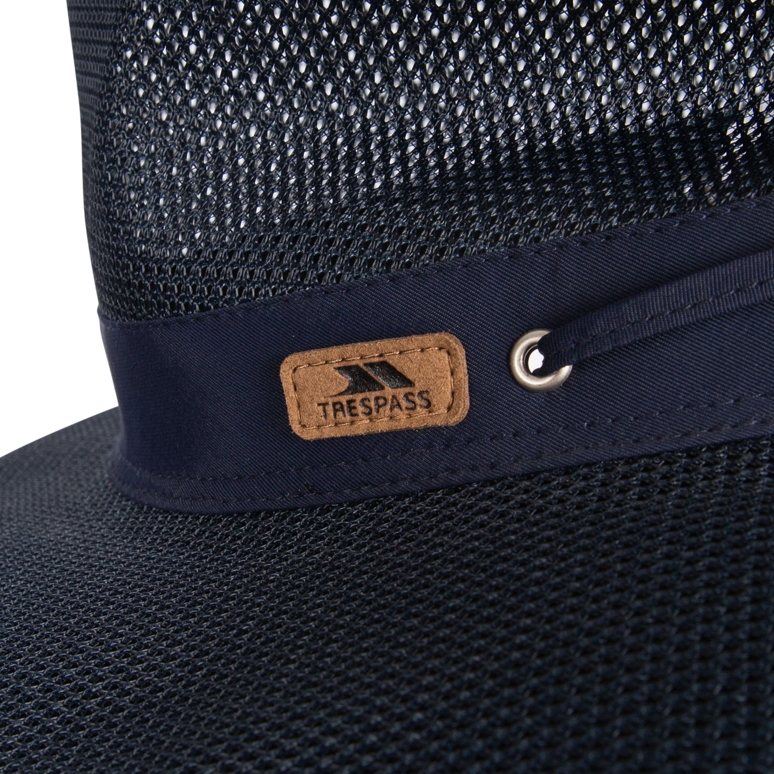 Classified Unisex Panama Mesh Hat in Navy - Image 3