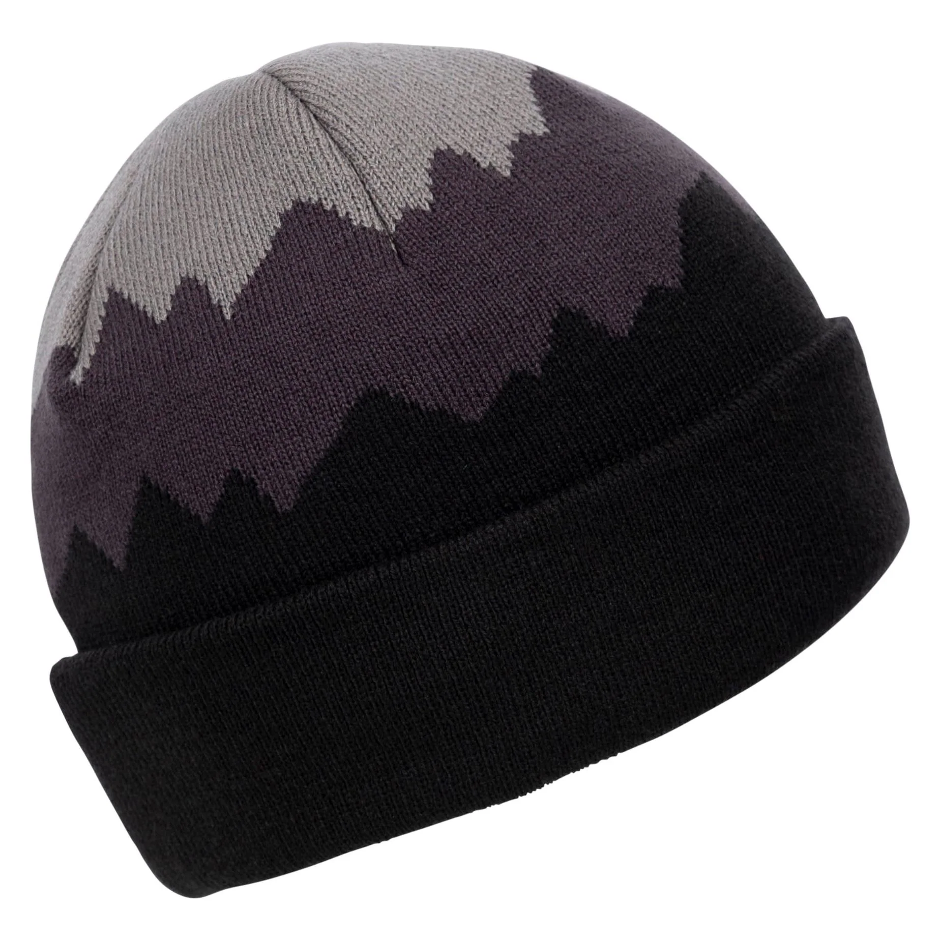 Cobbler Mens Knitted Hat in Grey - Image 2