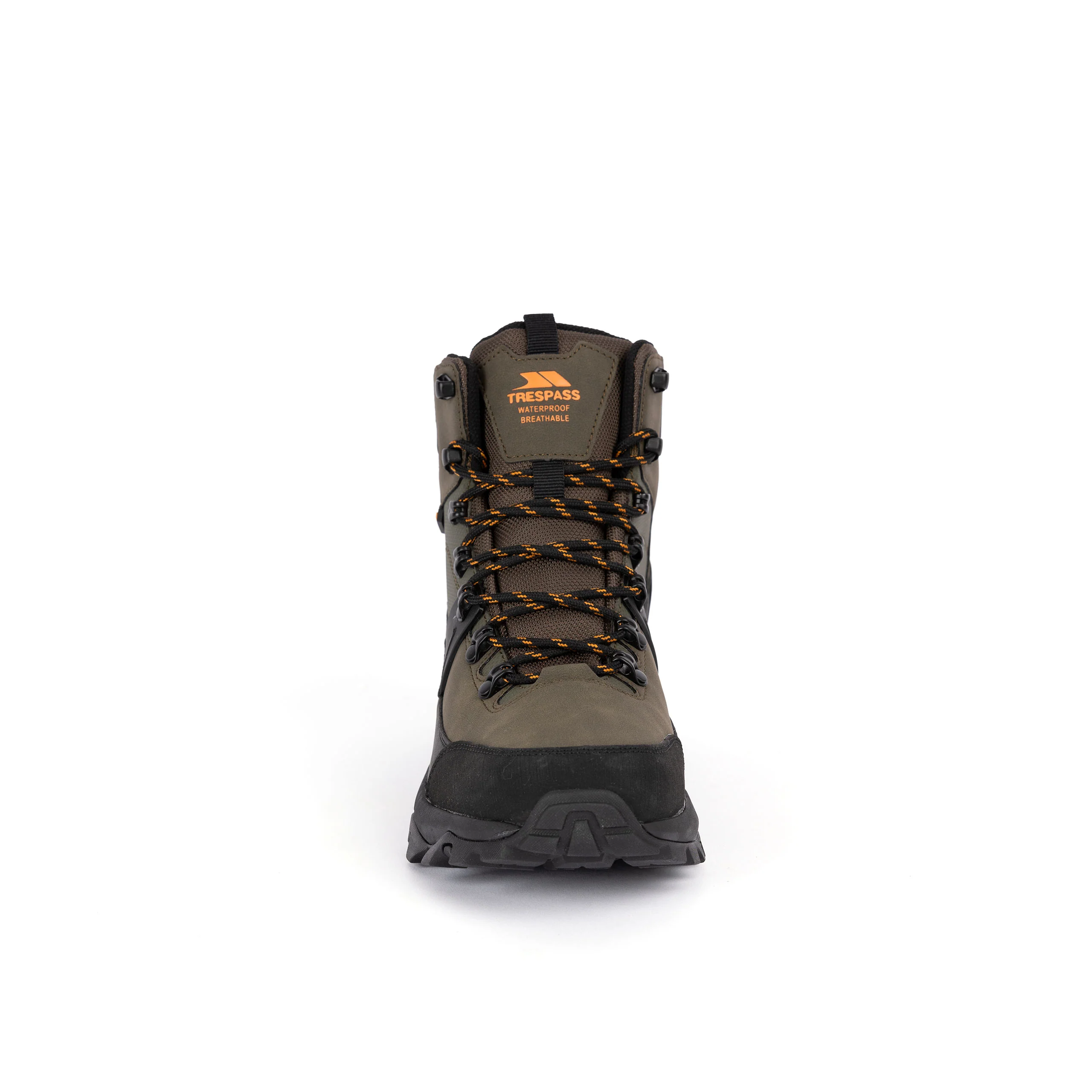 Conrad Mens Waterproof Walking Boots in Olive - Image 2