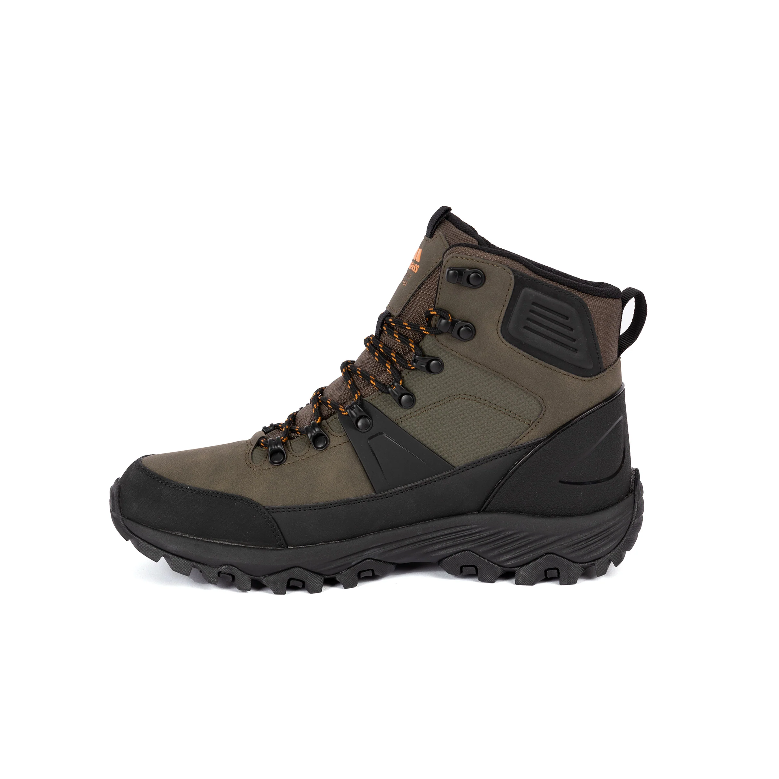 Conrad Mens Waterproof Walking Boots in Olive - Image 4