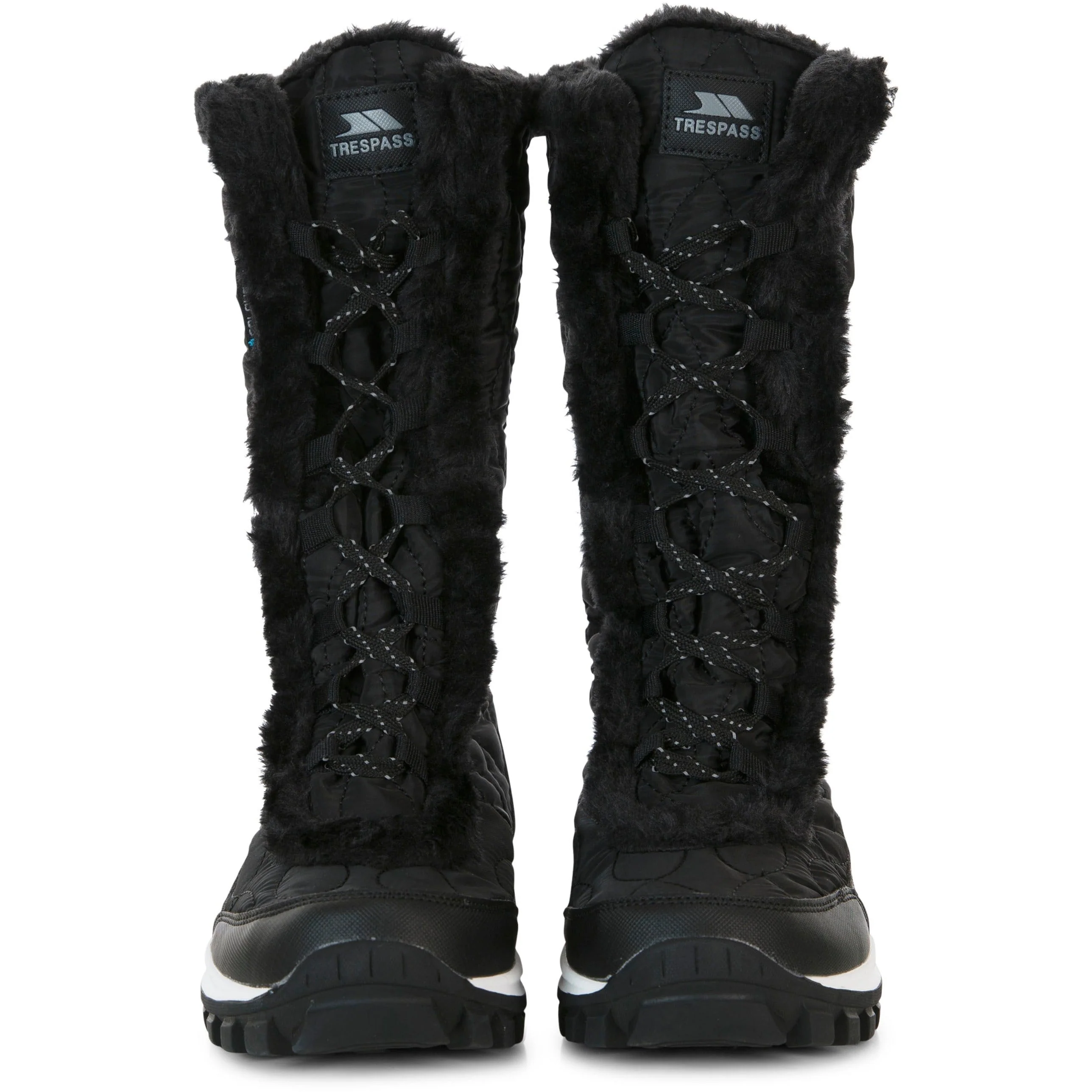 Coretta 2 Womens Snowboots in Black - Image 2