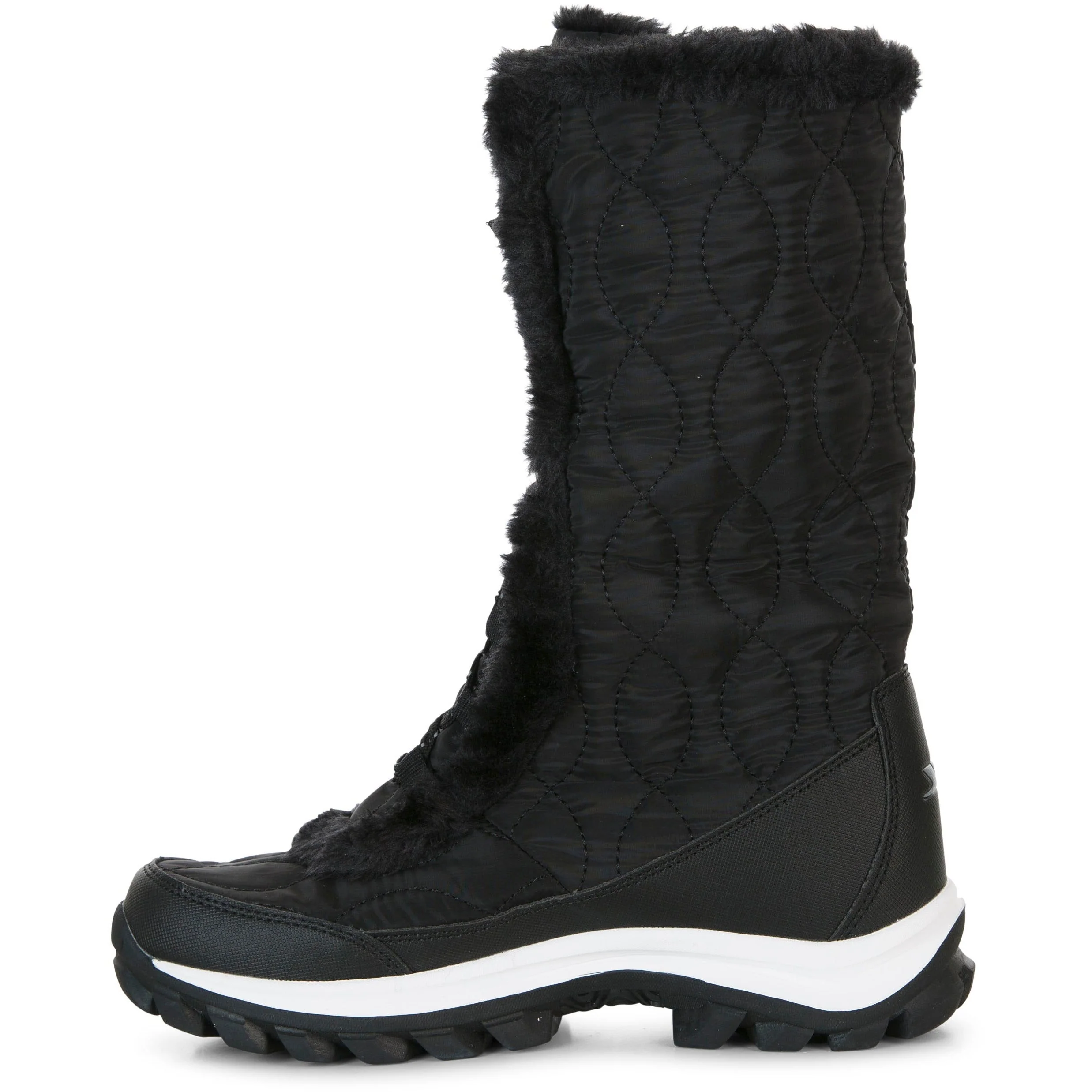 Coretta 2 Womens Snowboots in Black - Image 5