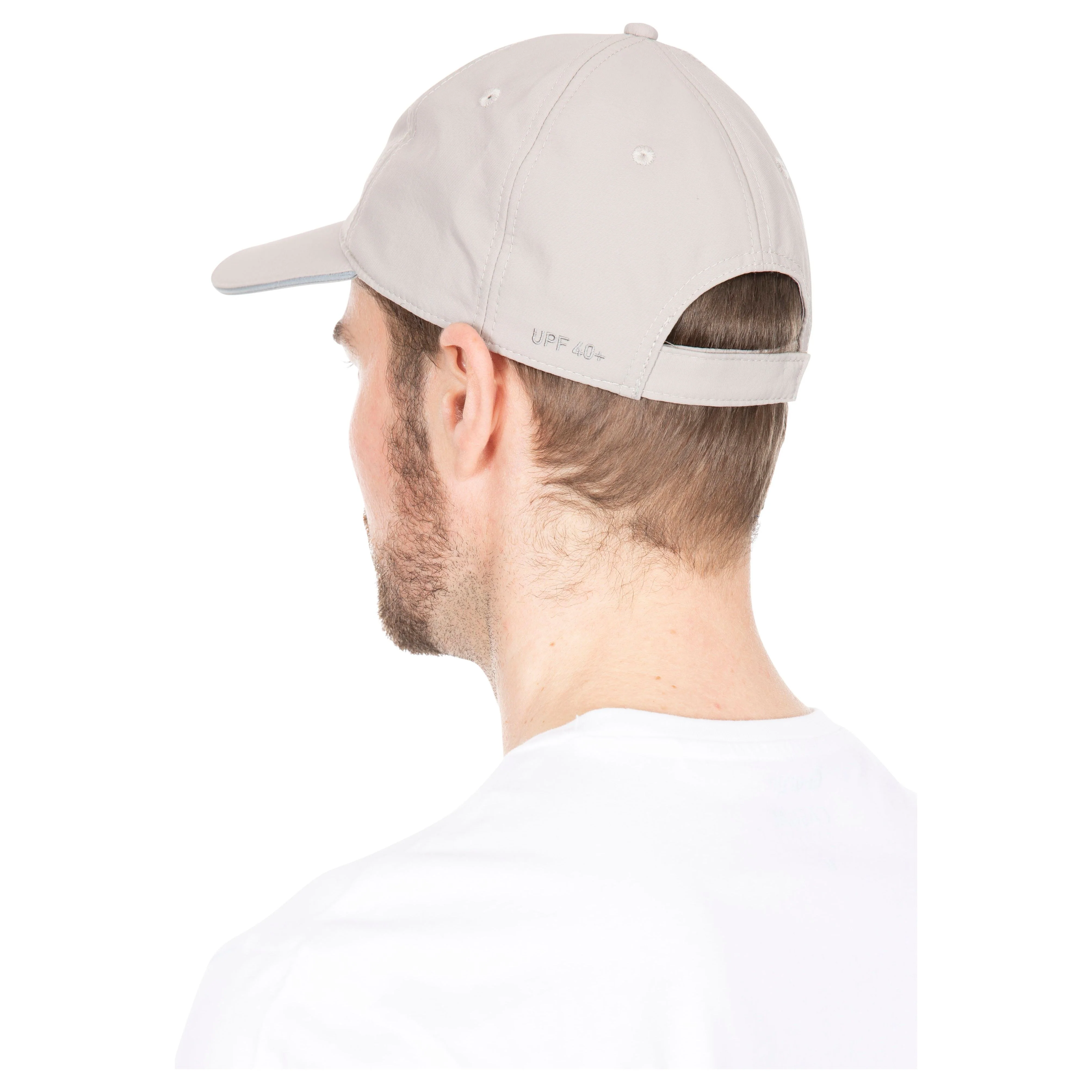 Cosgrove Mens Baseball Cap in Pebble Grey - Image 4