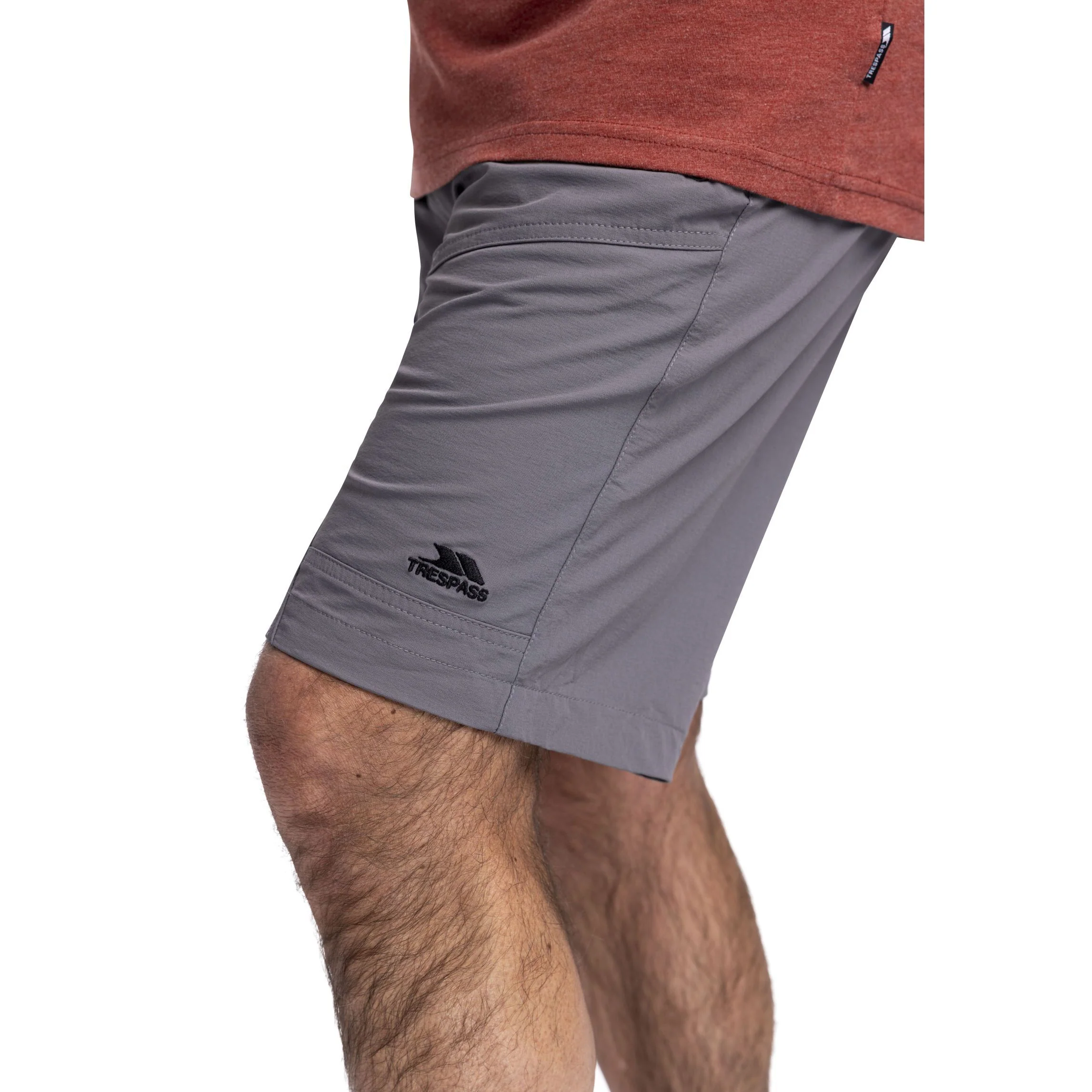 Daars Mens Adventure Shorts in Storm Grey - Image 7