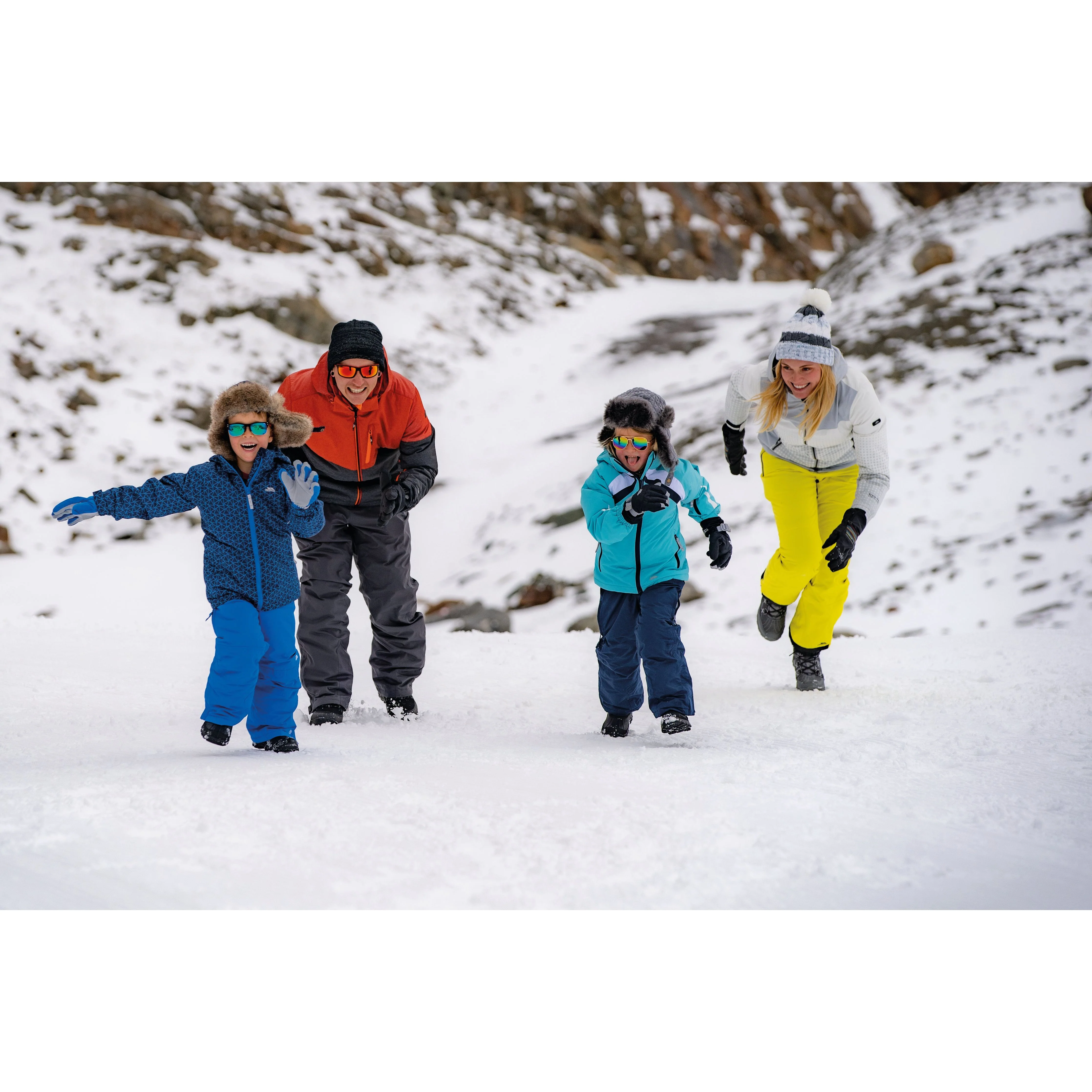 Distinct Girls Padded Waterproof Ski Jacket in Aquamarine - Image 6