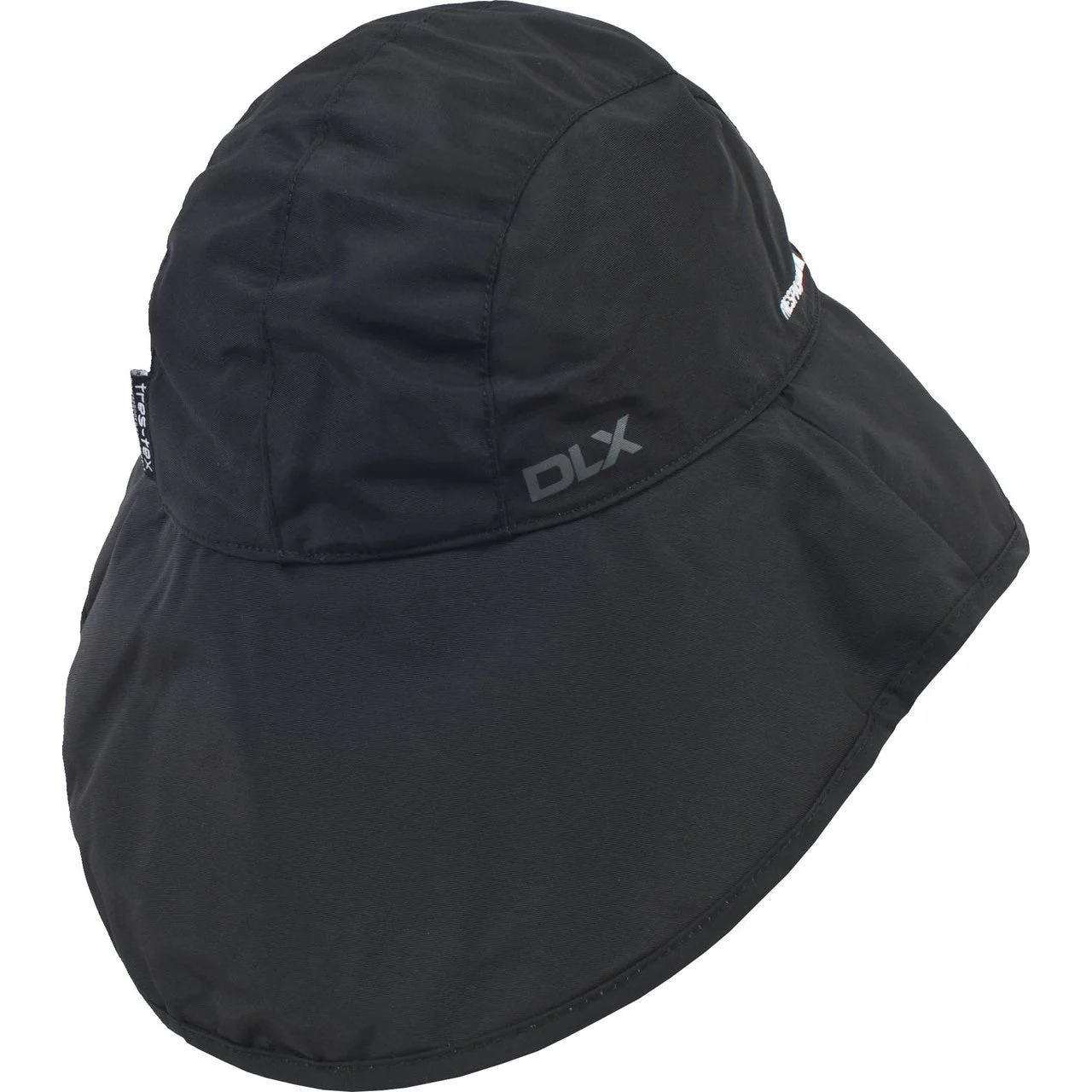 Dlx Adults Ando Waterproof Rain Hat - Black - Image 3