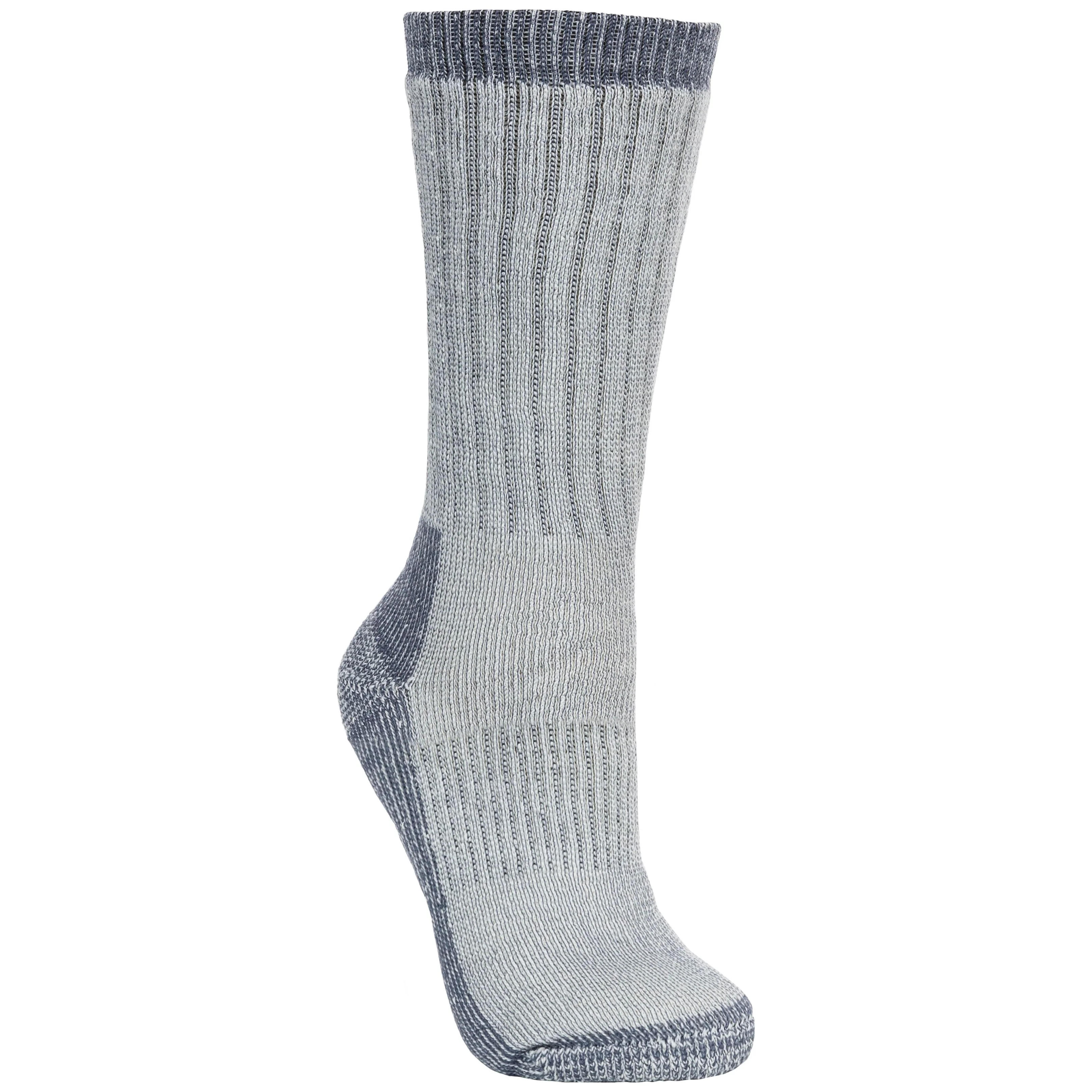 Dlx Mens Strolling Walking Socks - Grey Marl - Image 2