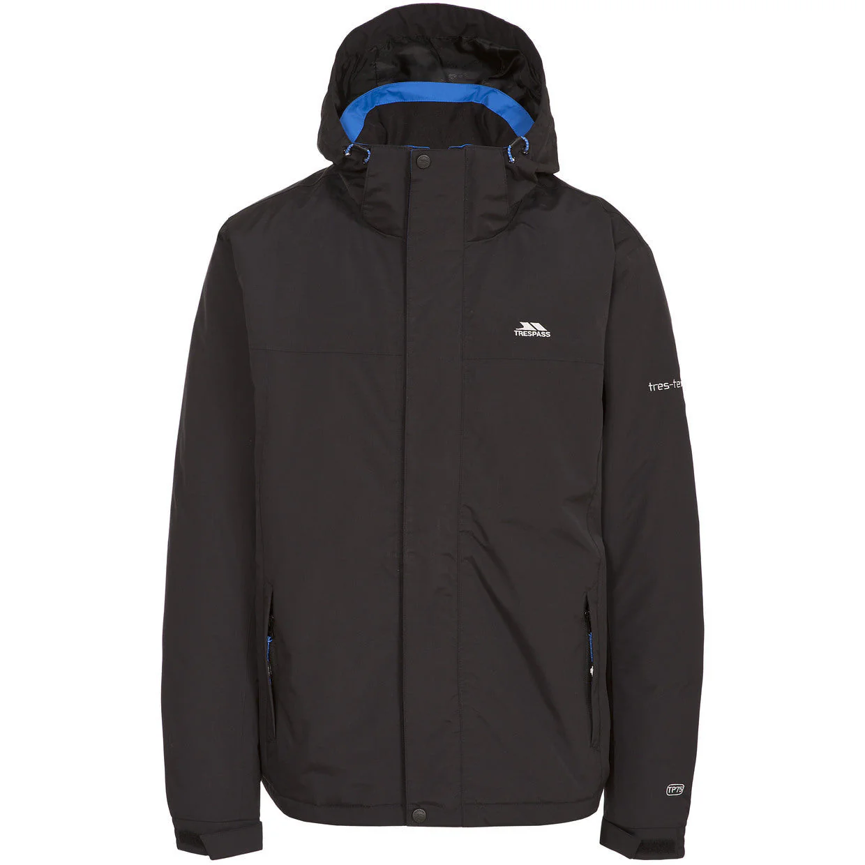 Donelly Men's Padded Waterproof Jacket in Black - Image 3