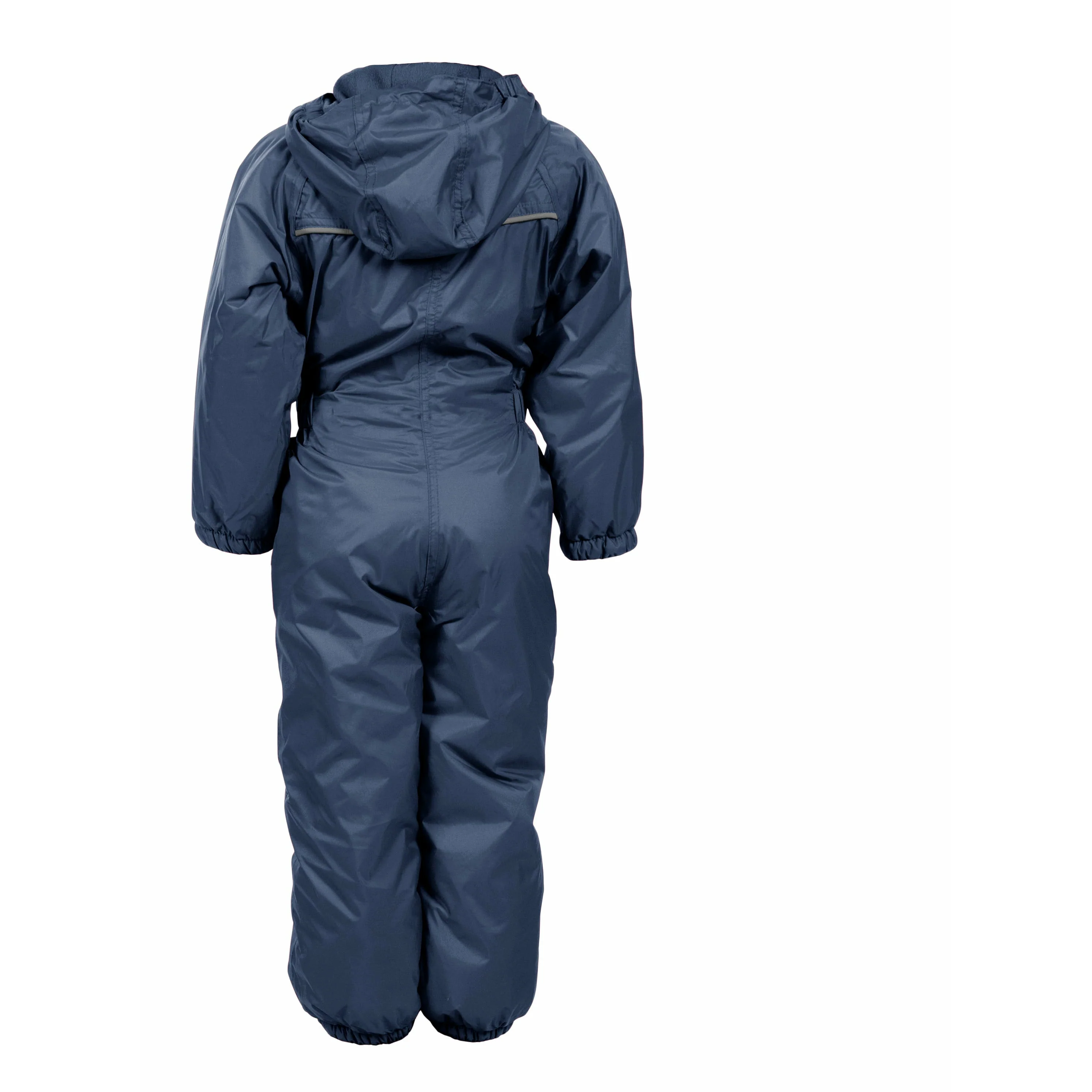 DripDrop Childs Padded Waterproof Puddle Suit in Navy - Image 5