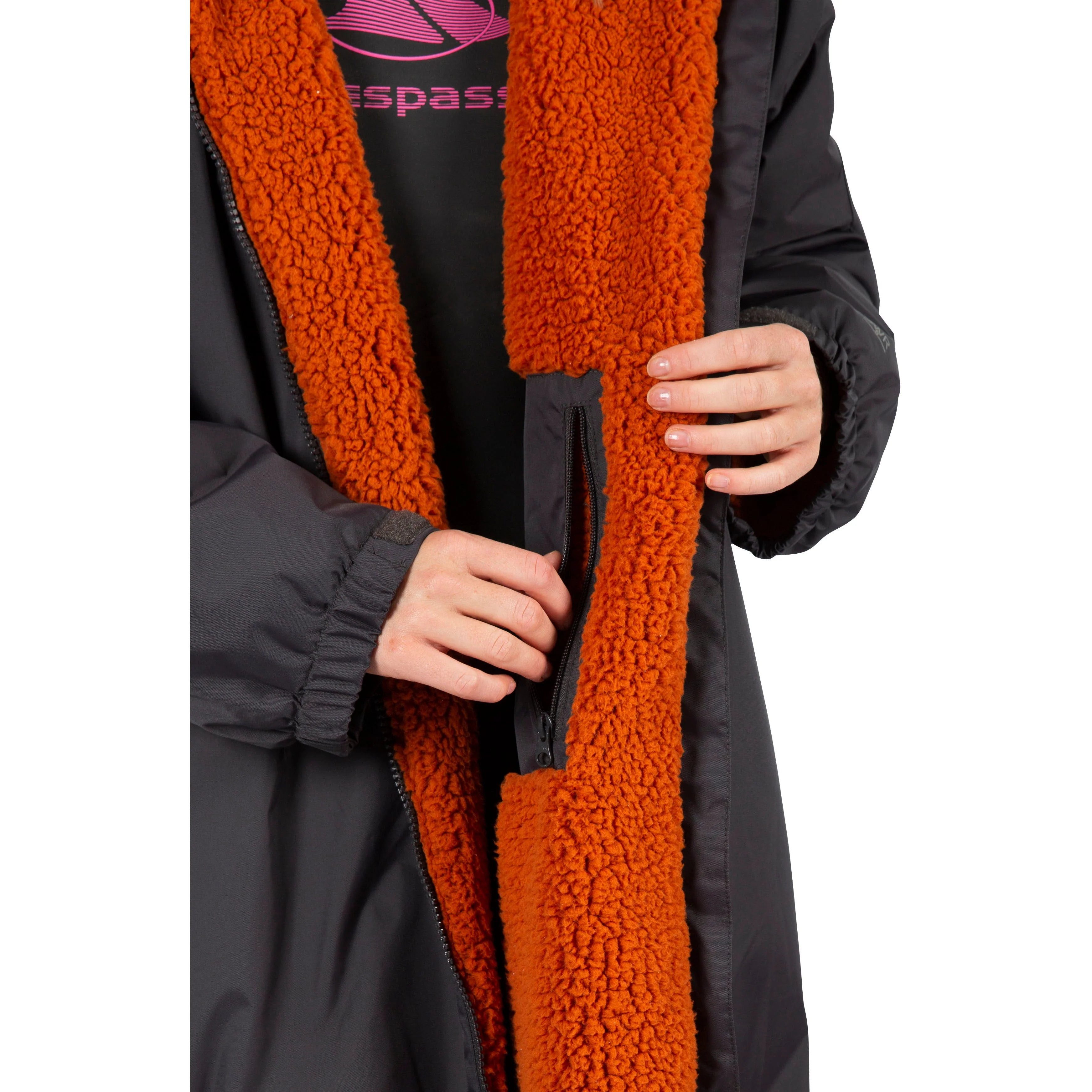 Dry Unisex Oversized Padded Coat for Changing - Ideal for Sea Swimming - Image 4