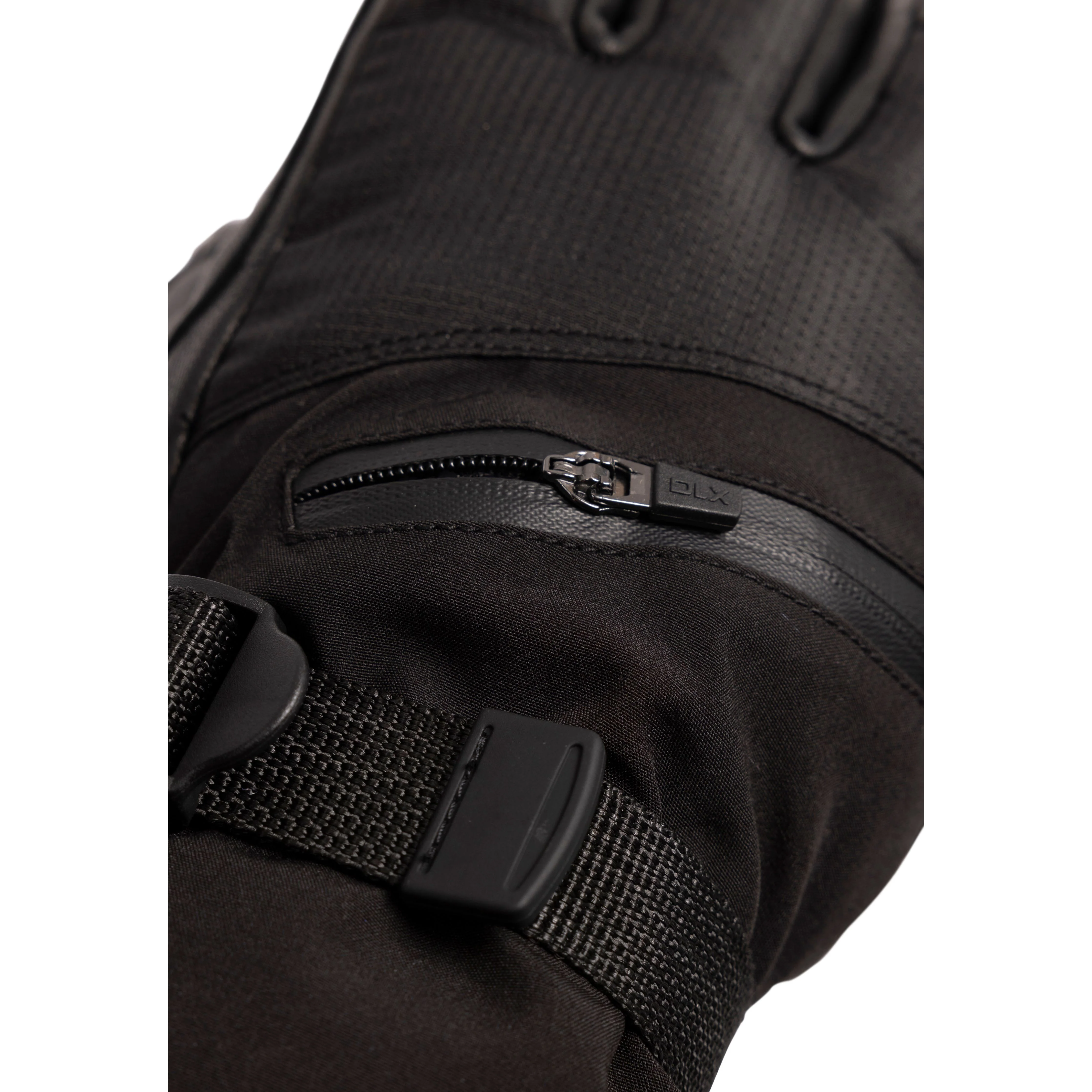 Edonia Adults' Dlx Ski Gloves in Black - Image 6