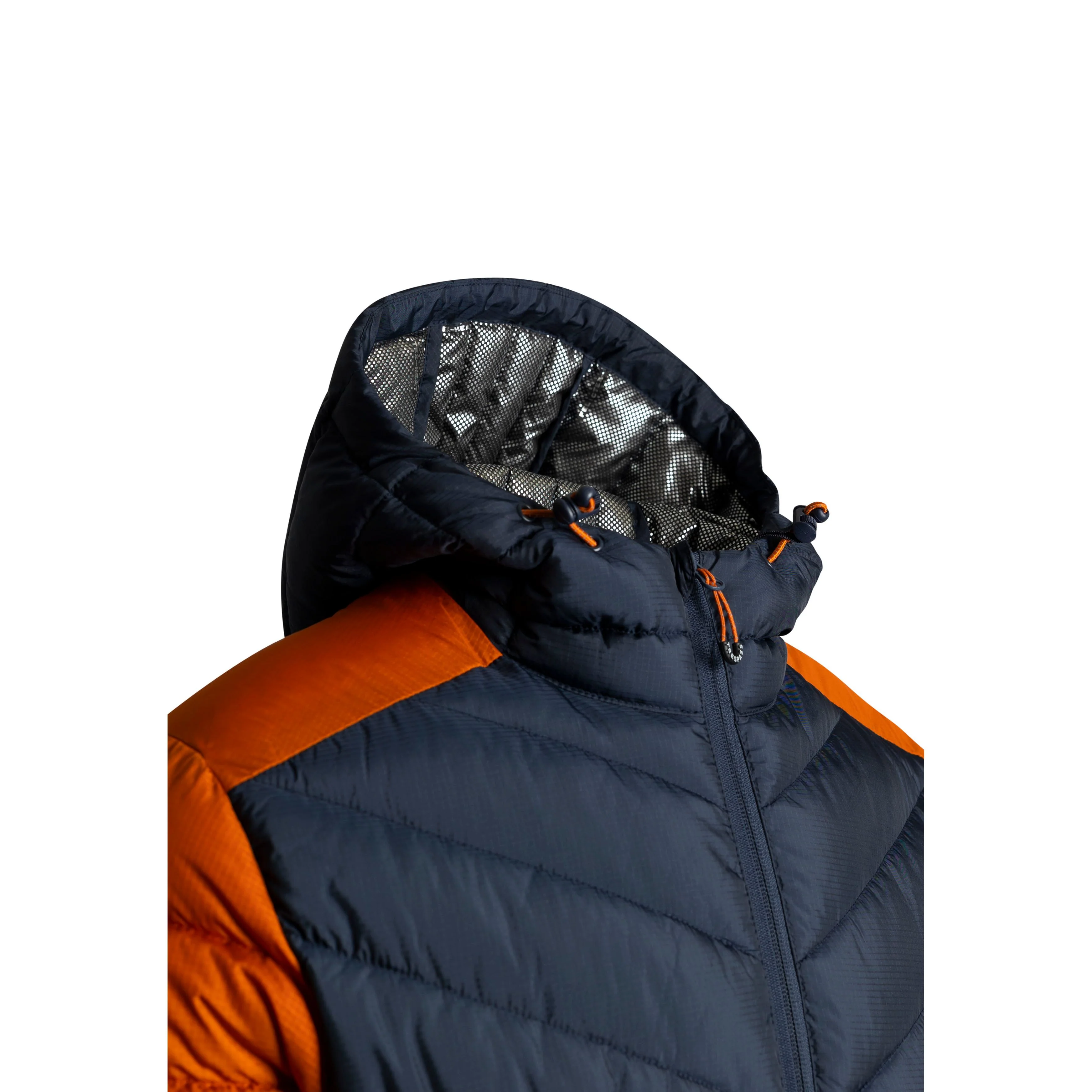 Eriska Men's Padded Casual Jacket in Dark Flint - Image 3