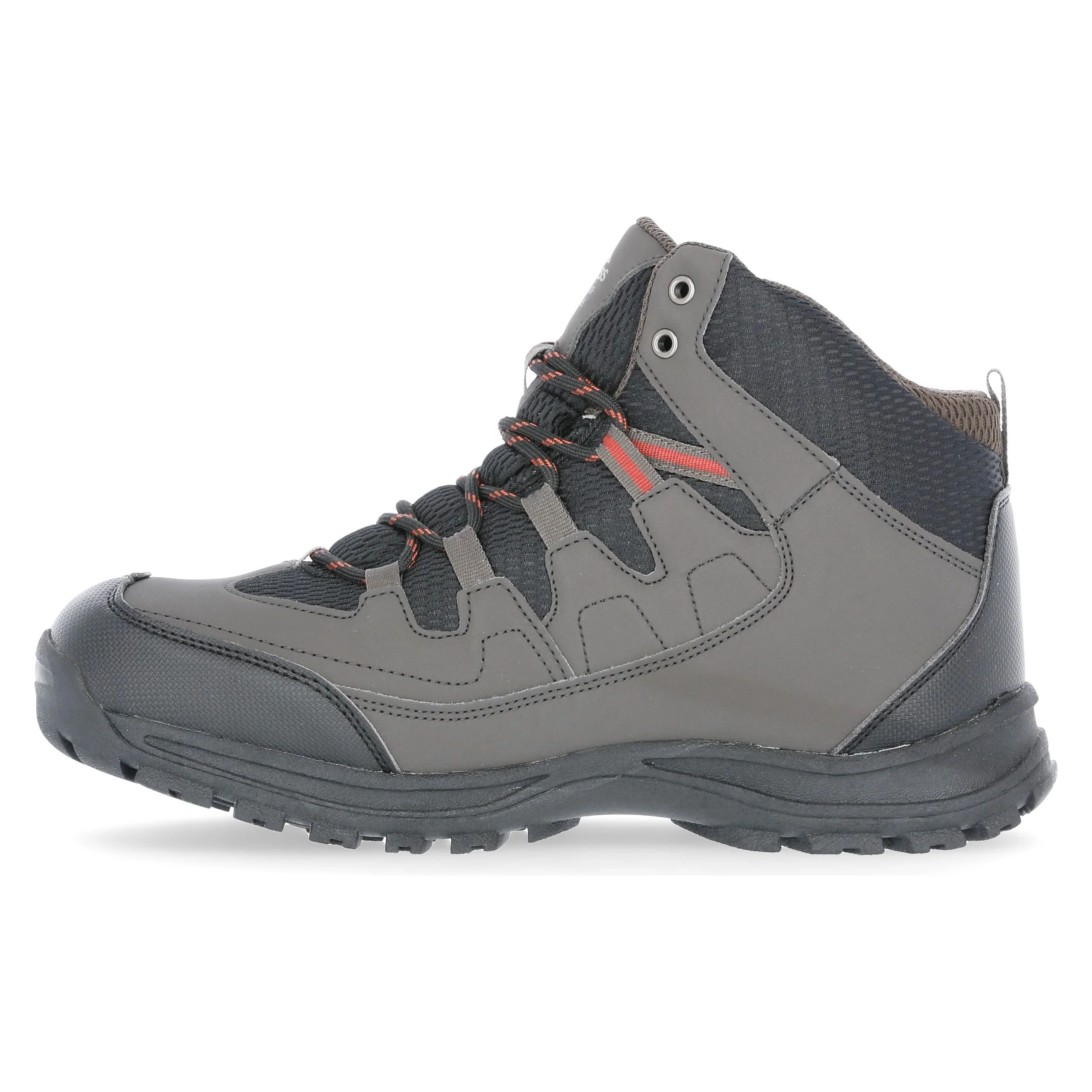 Finley Mens Walking Boots - Coffee Brown - Image 4