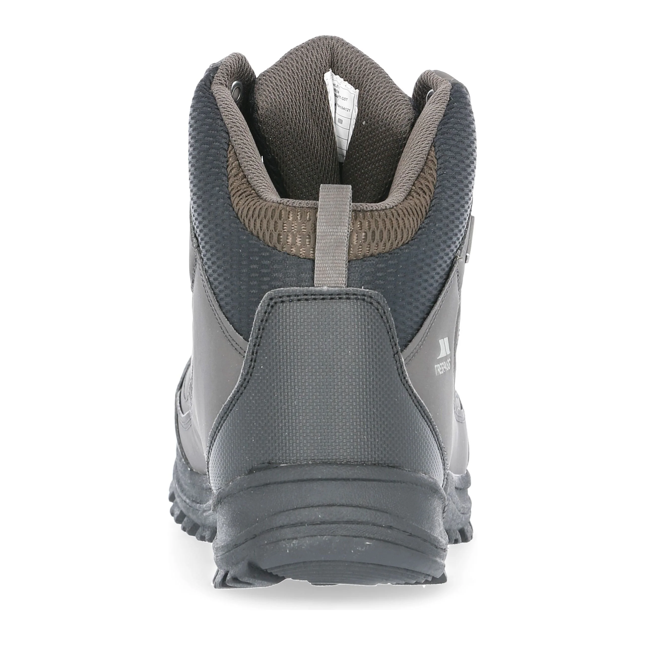 Finley Mens Walking Boots - Coffee Brown - Image 5