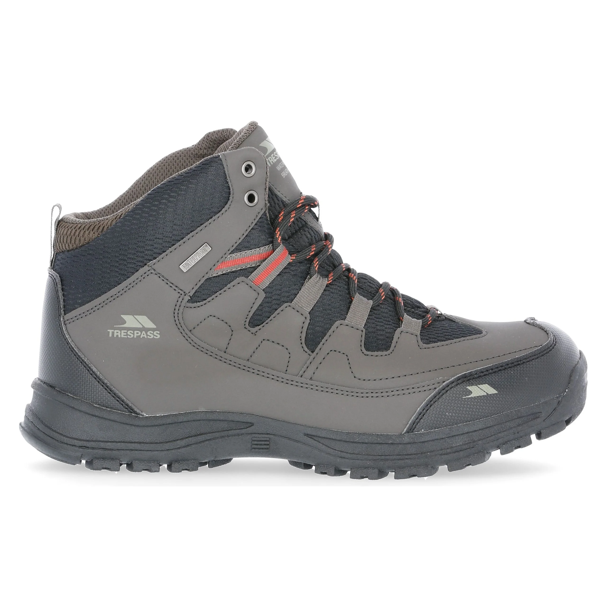Finley Mens Walking Boots - Coffee Brown - Image 6