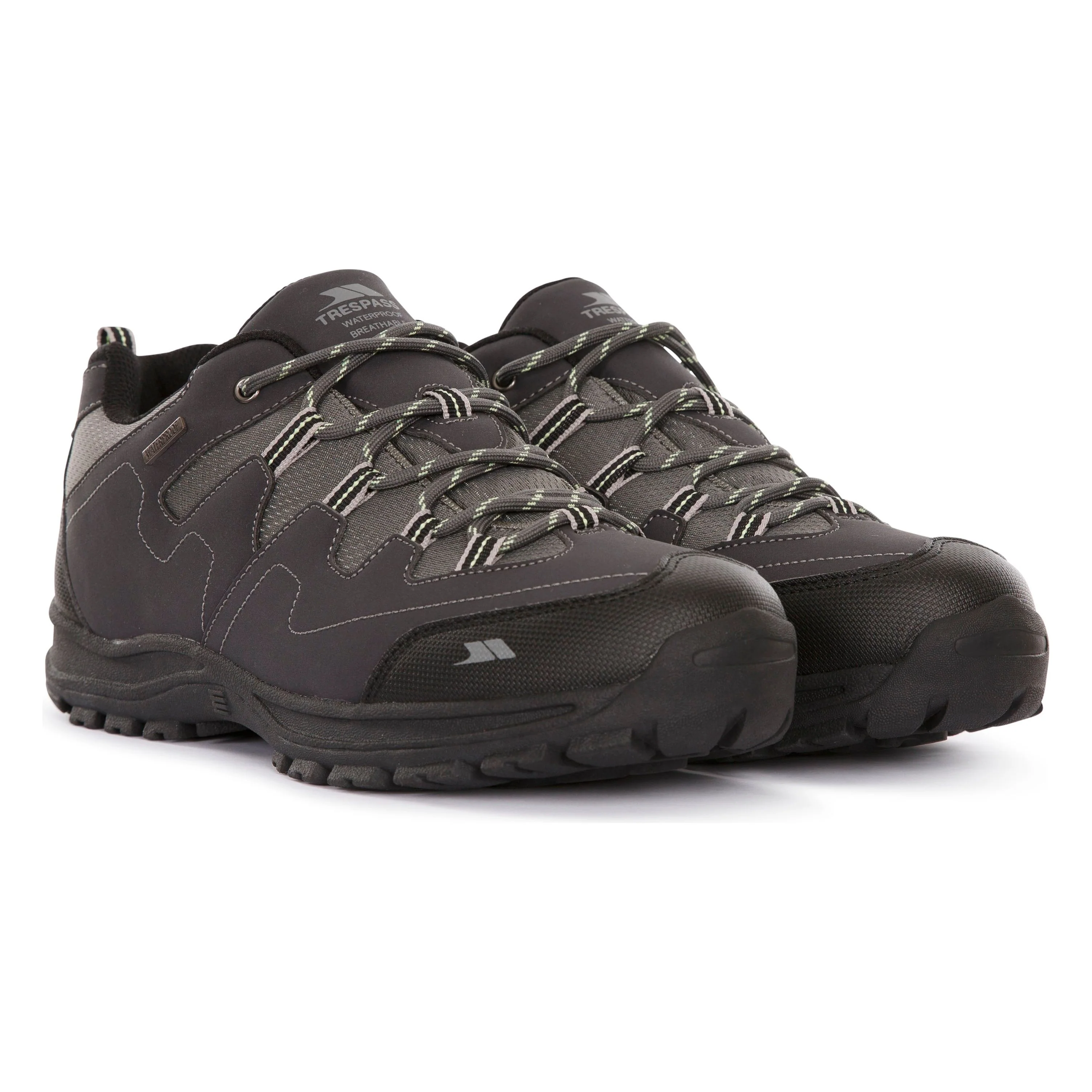 Finley Men's Waterproof Walking Shoes - Graphite - Image 8