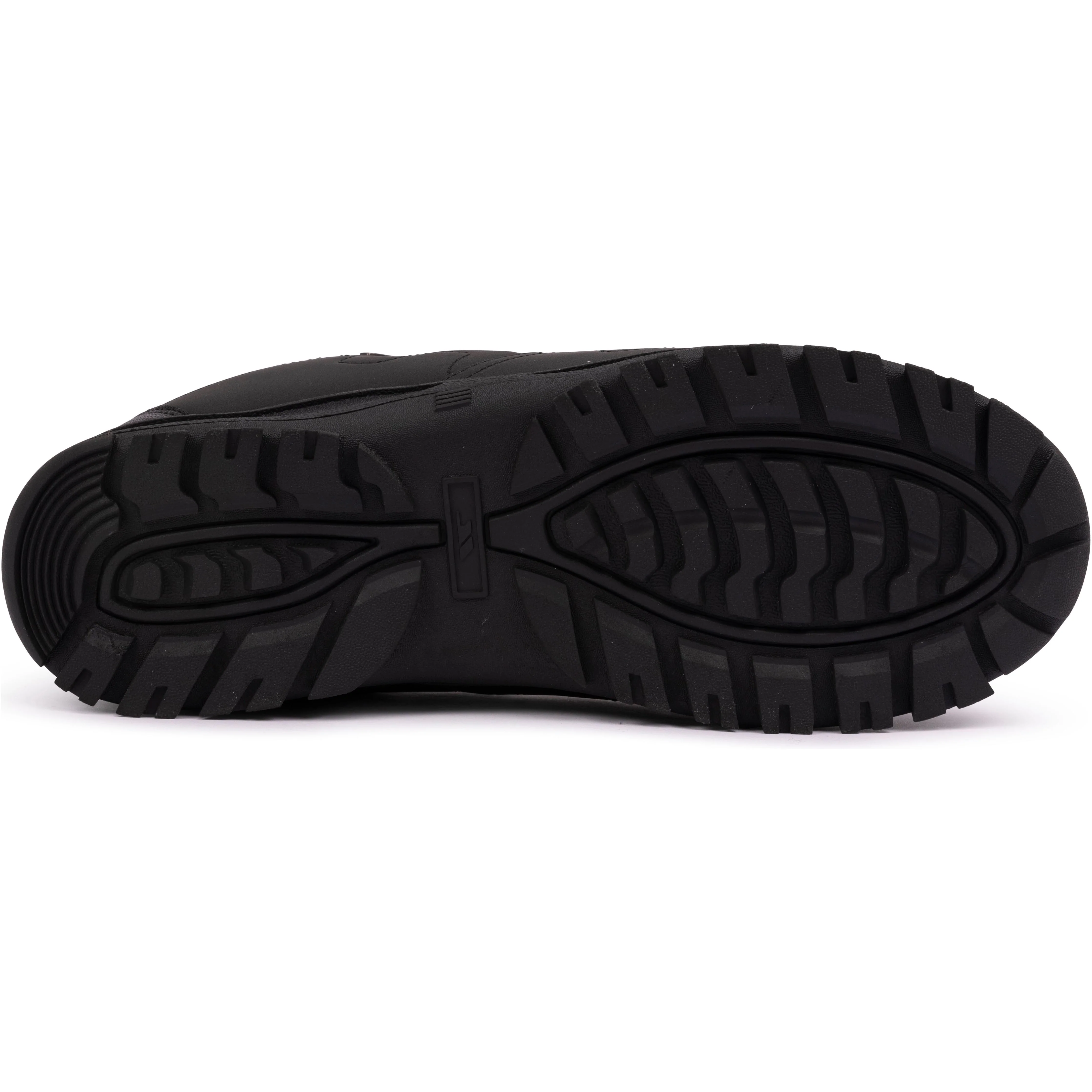 Finley Men's Waterproof Walking Shoes in Black Blue - Image 3