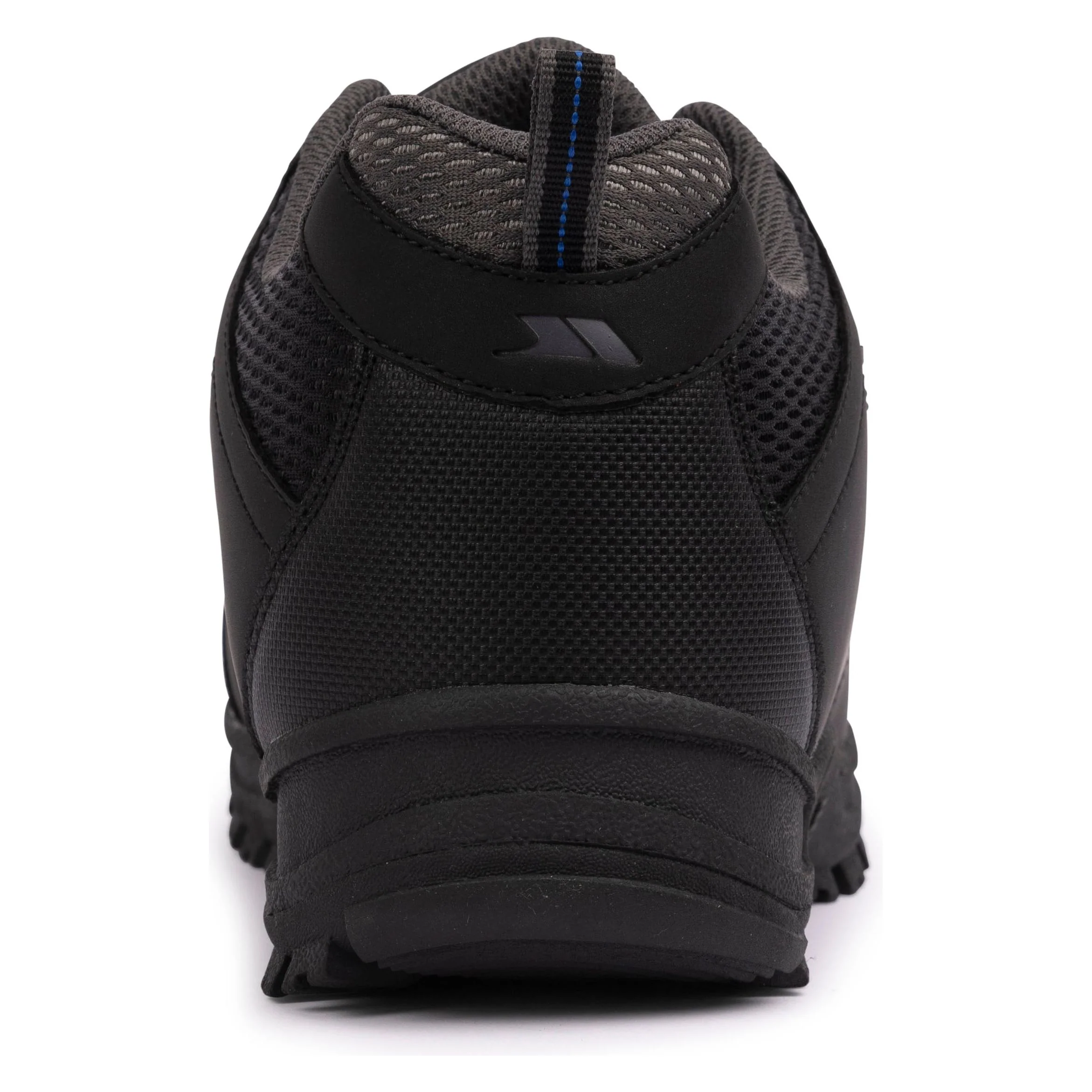 Finley Men's Waterproof Walking Shoes in Black Blue - Image 6