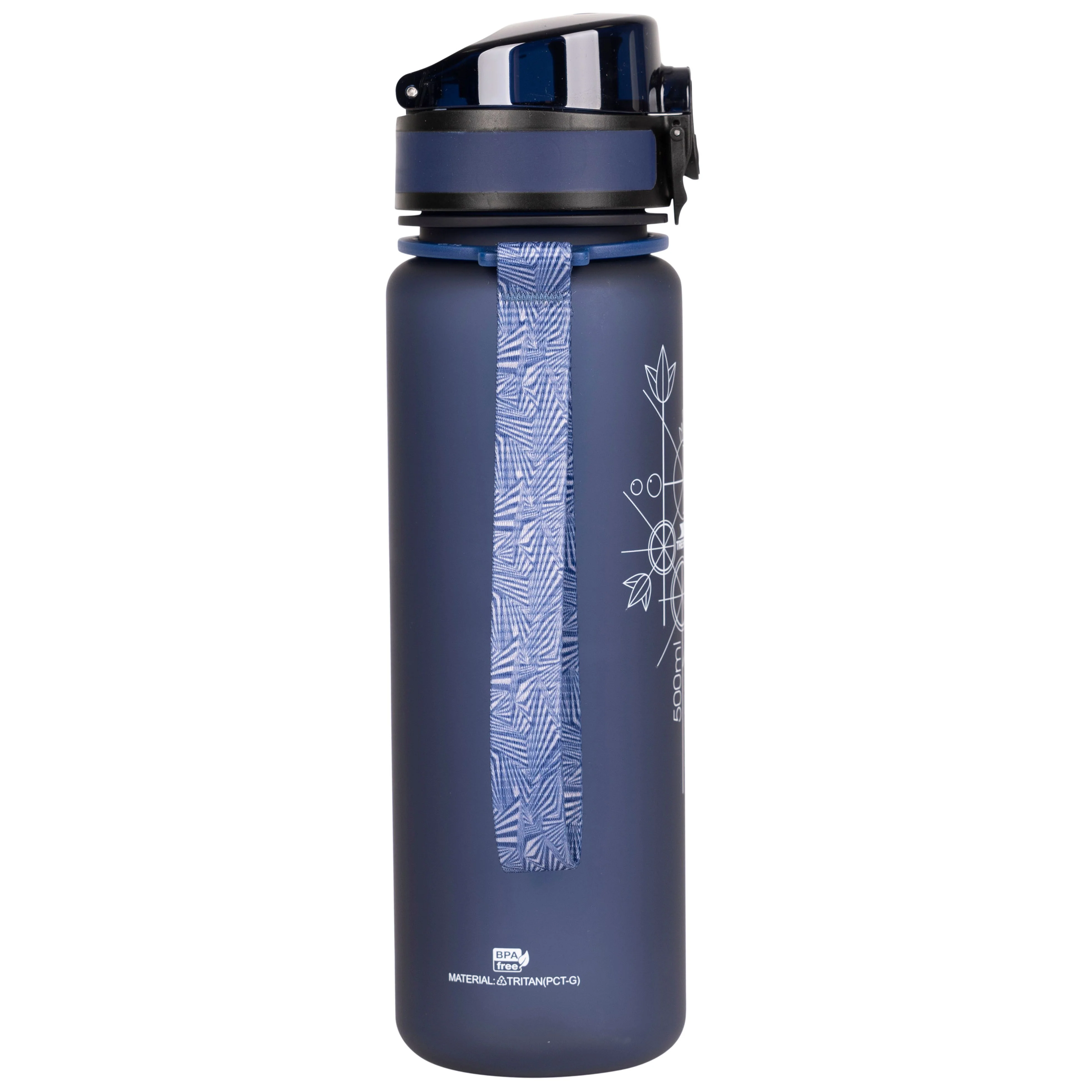 Flintlock Sports Bottle in Dark Blue