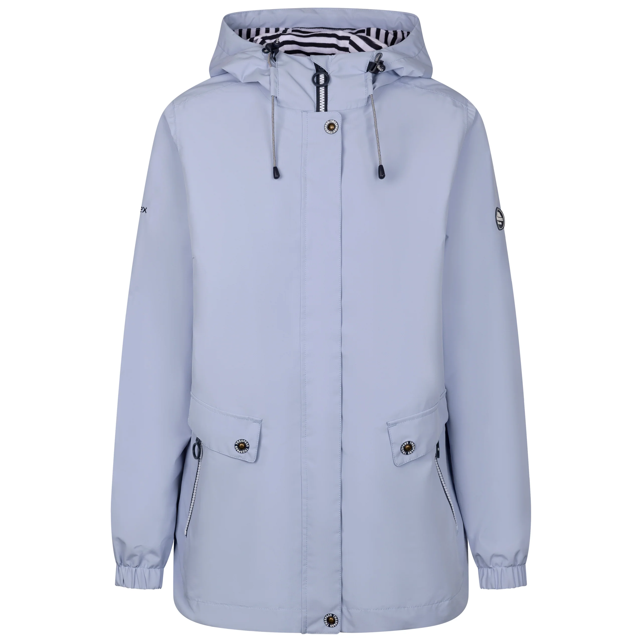 Flourish Womens Unpadded Waterproof Jacket in Cool Blue - Image 2