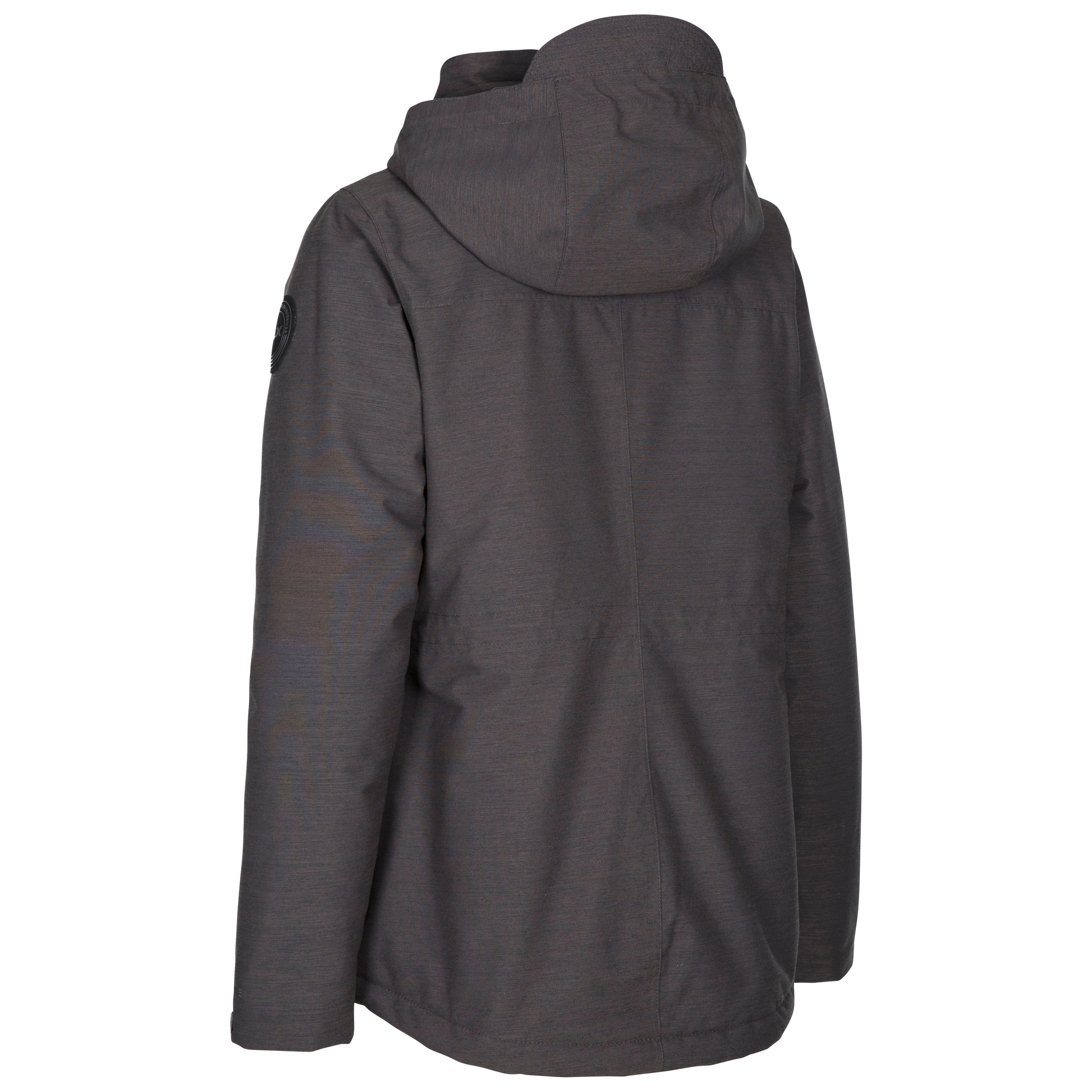 Gloria Women's Padded DLX Jacket in Dark Grey Marl - Image 2