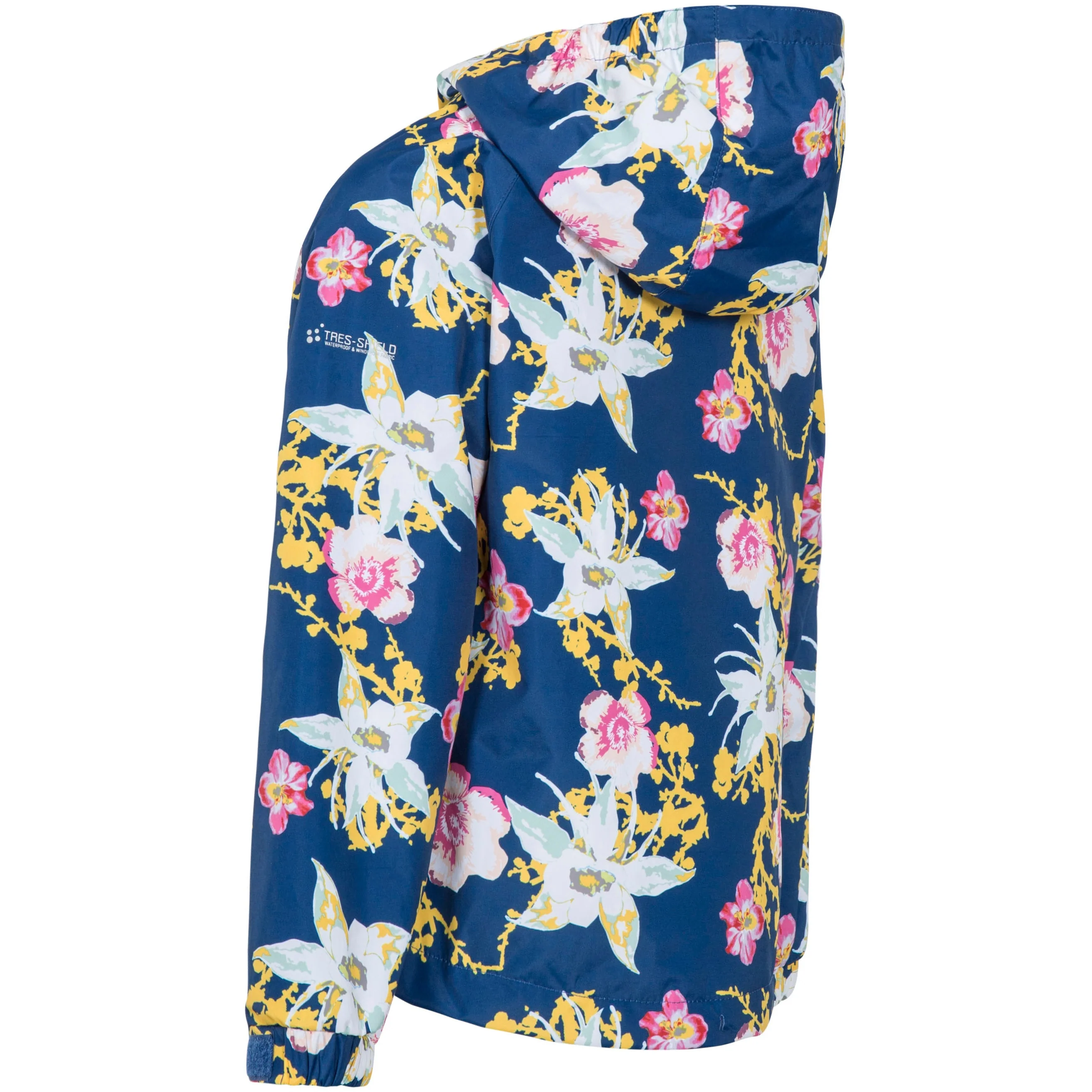 Hopeful Girls Unpadded Waterproof Jacket in Blue Moon - Image 3