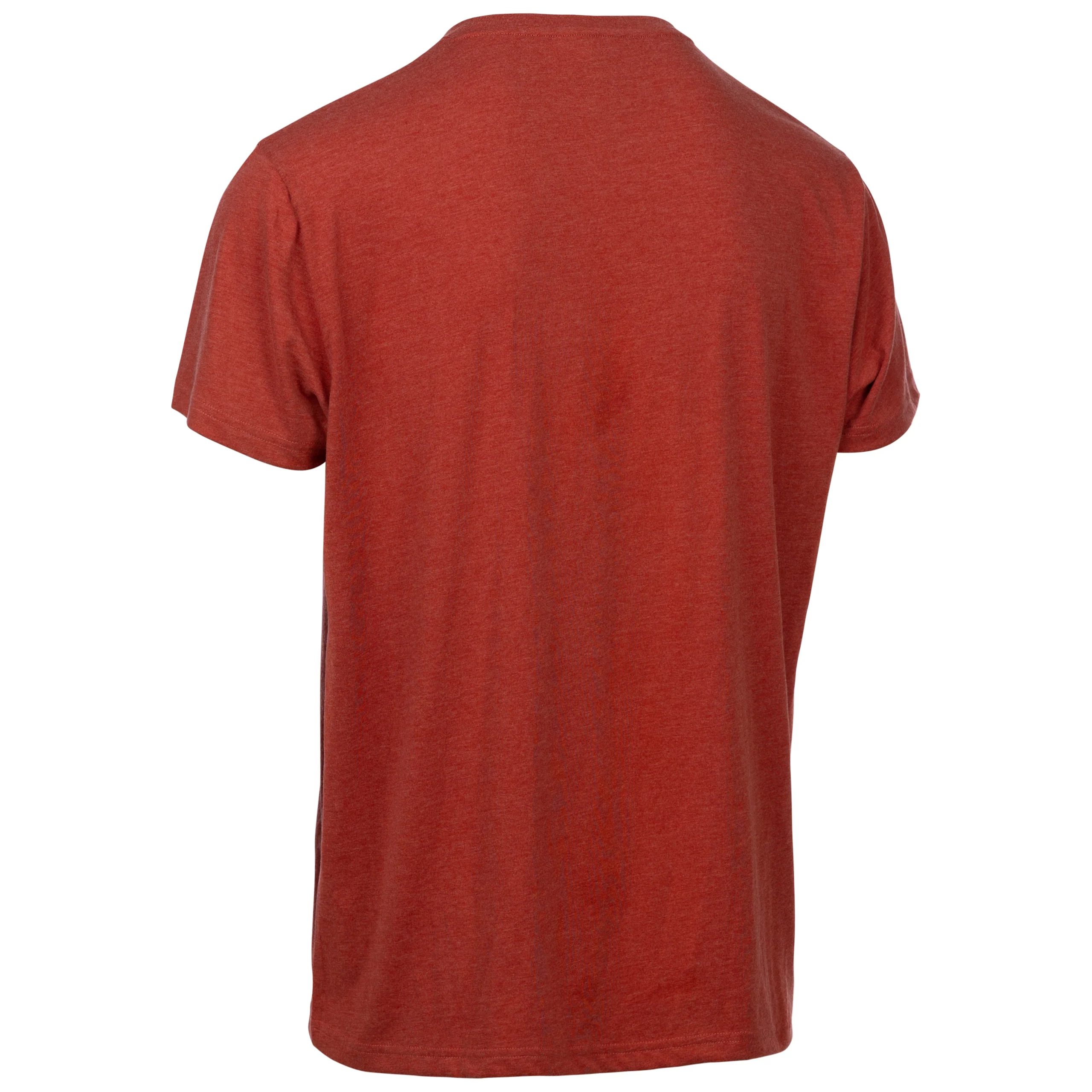 Horton Men's Wicking Quick Dry Active T-Shirt in Burnt Sienna - Image 2