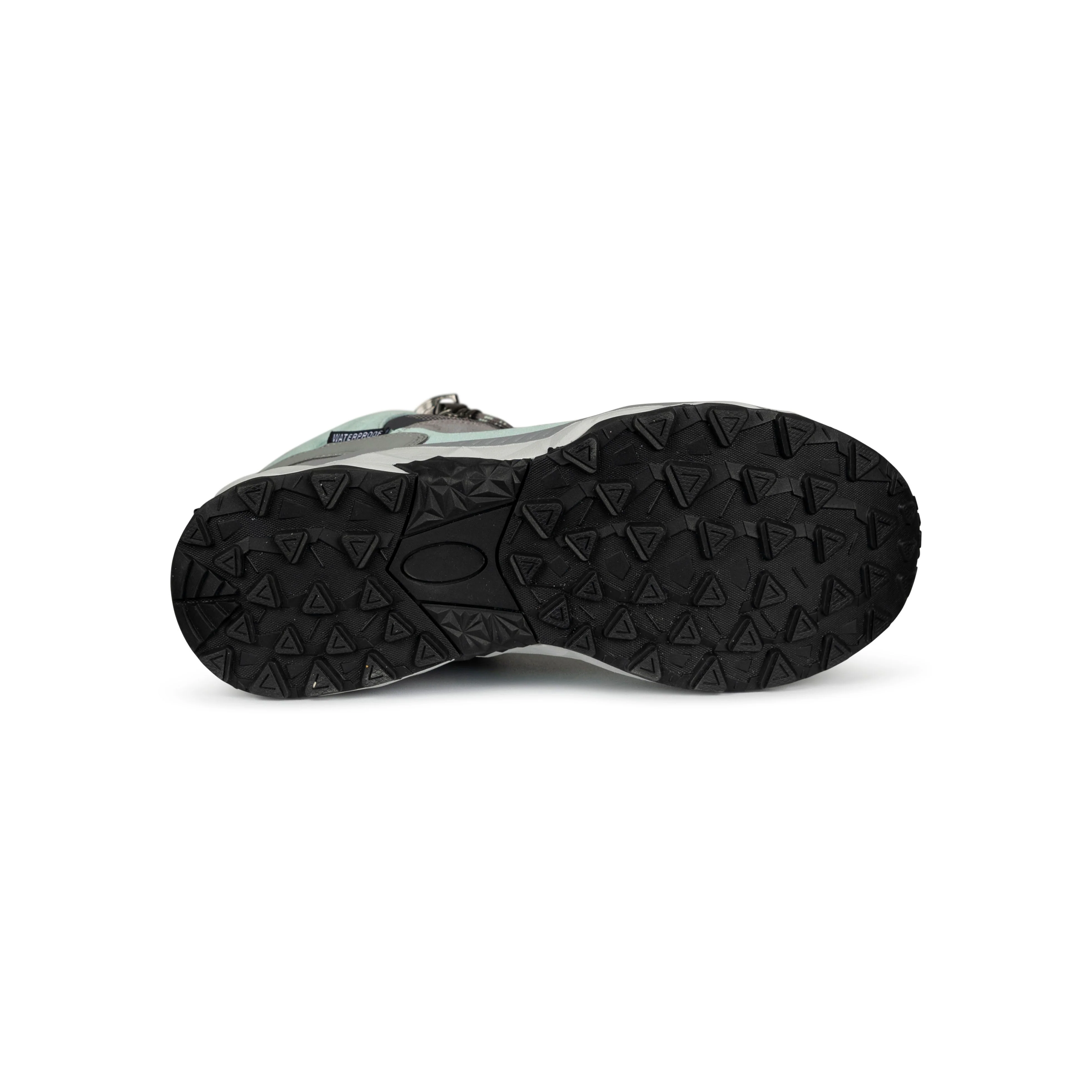 Ismay Womens Waterproof Suede Hiking Boots in Grey - Image 6