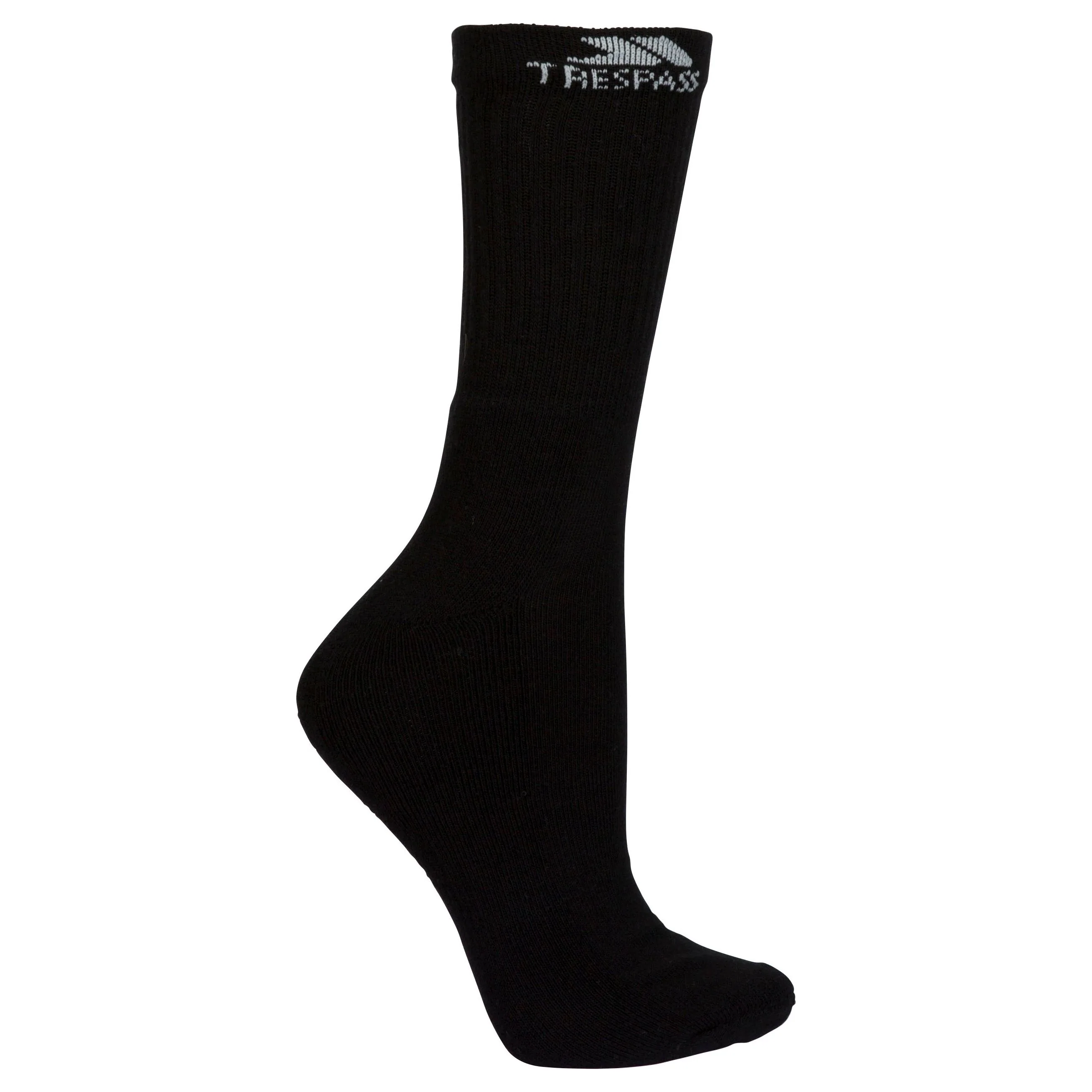 Jackbarrow Men's Everyday Socks 3 Pair Pack in Carbon / Stone / Black - Image 3