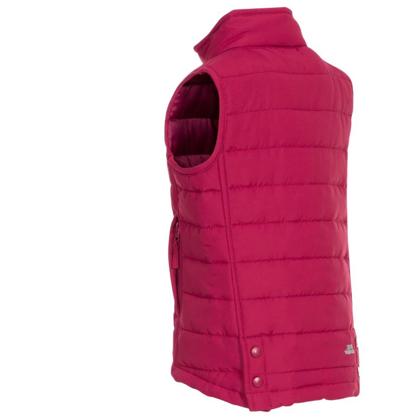 Jadda Kids Padded Gilet / Bodywarmer in Berry - Image 5