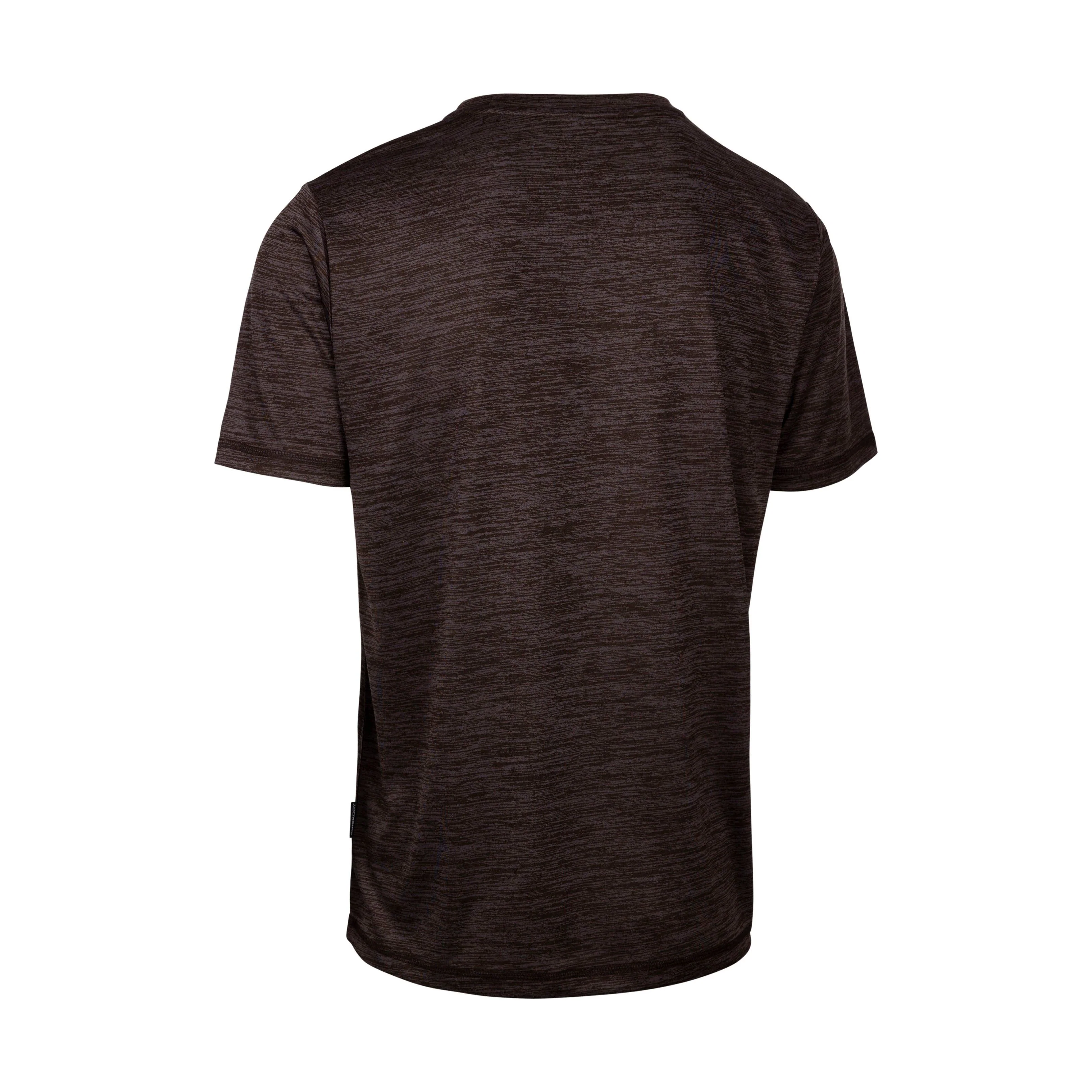 Kearsley Men's Wicking Quick Dry Active T-Shirt in Dark Flint Marl - Image 2