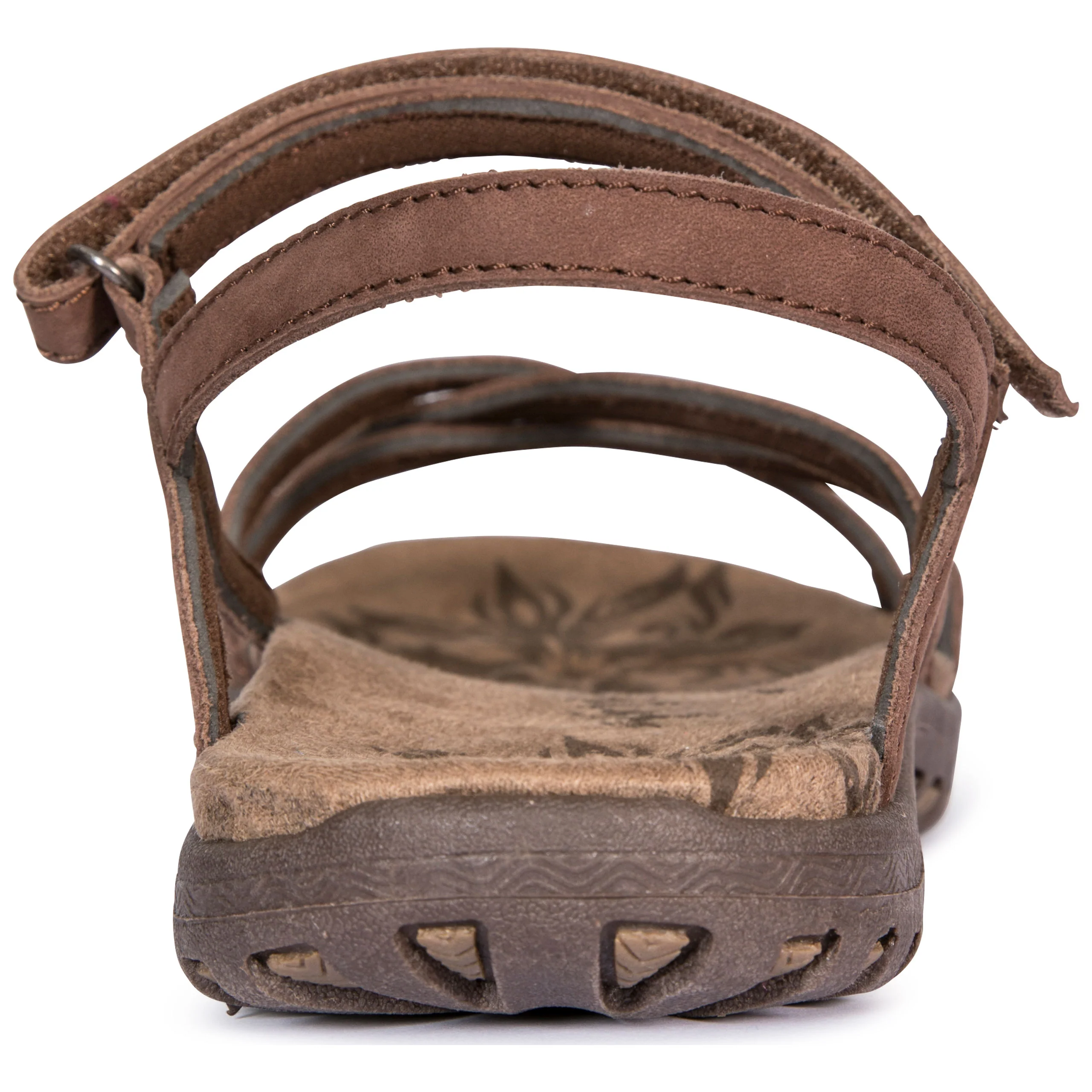 Kimbra Womens Leather Sandals in Buck - Image 9