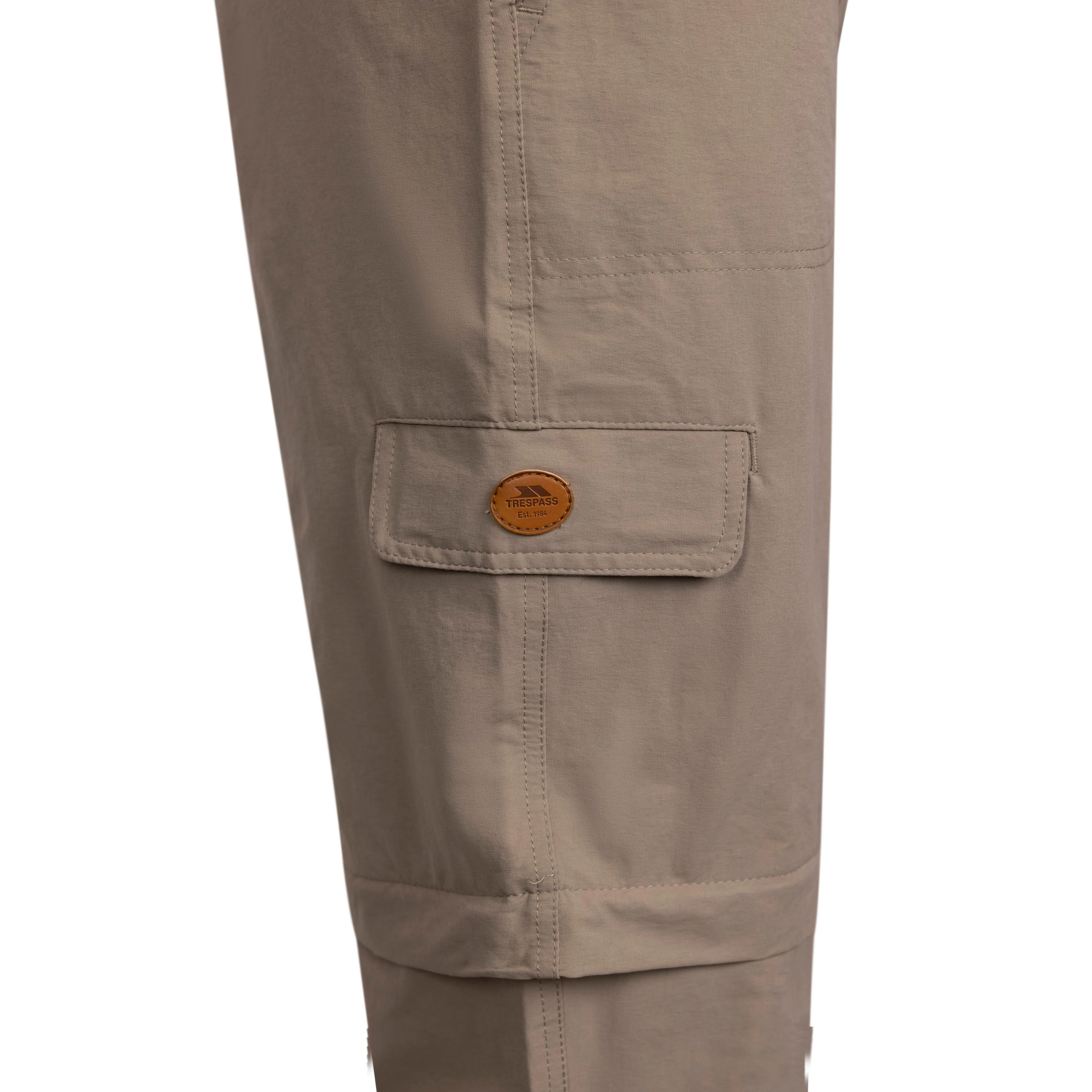 Krystyna Womens Convertible Trousers in Vintage Khaki - Image 9