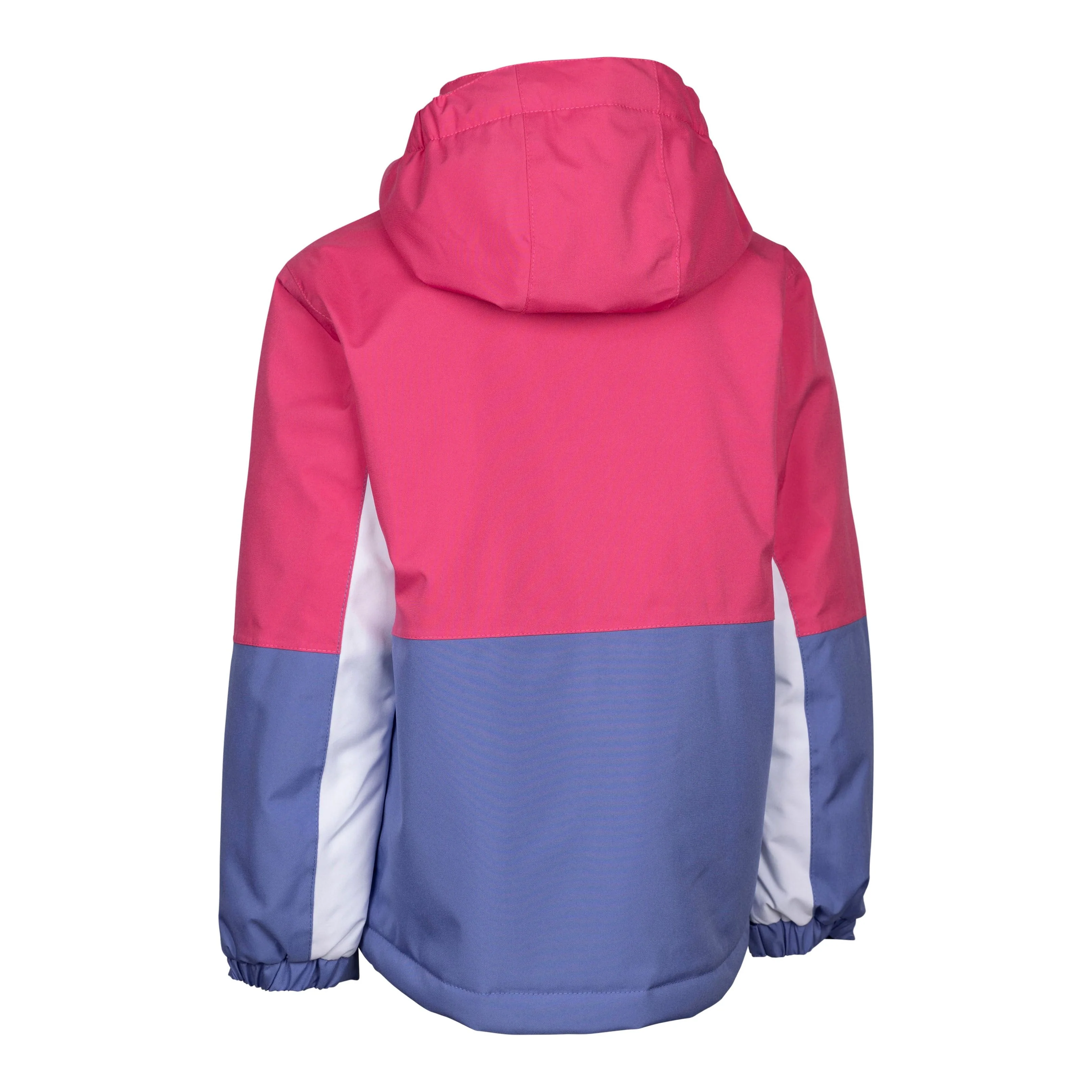 Lennox Kids Padded Waterproof Ski Jacket in Soft Pink - Image 3